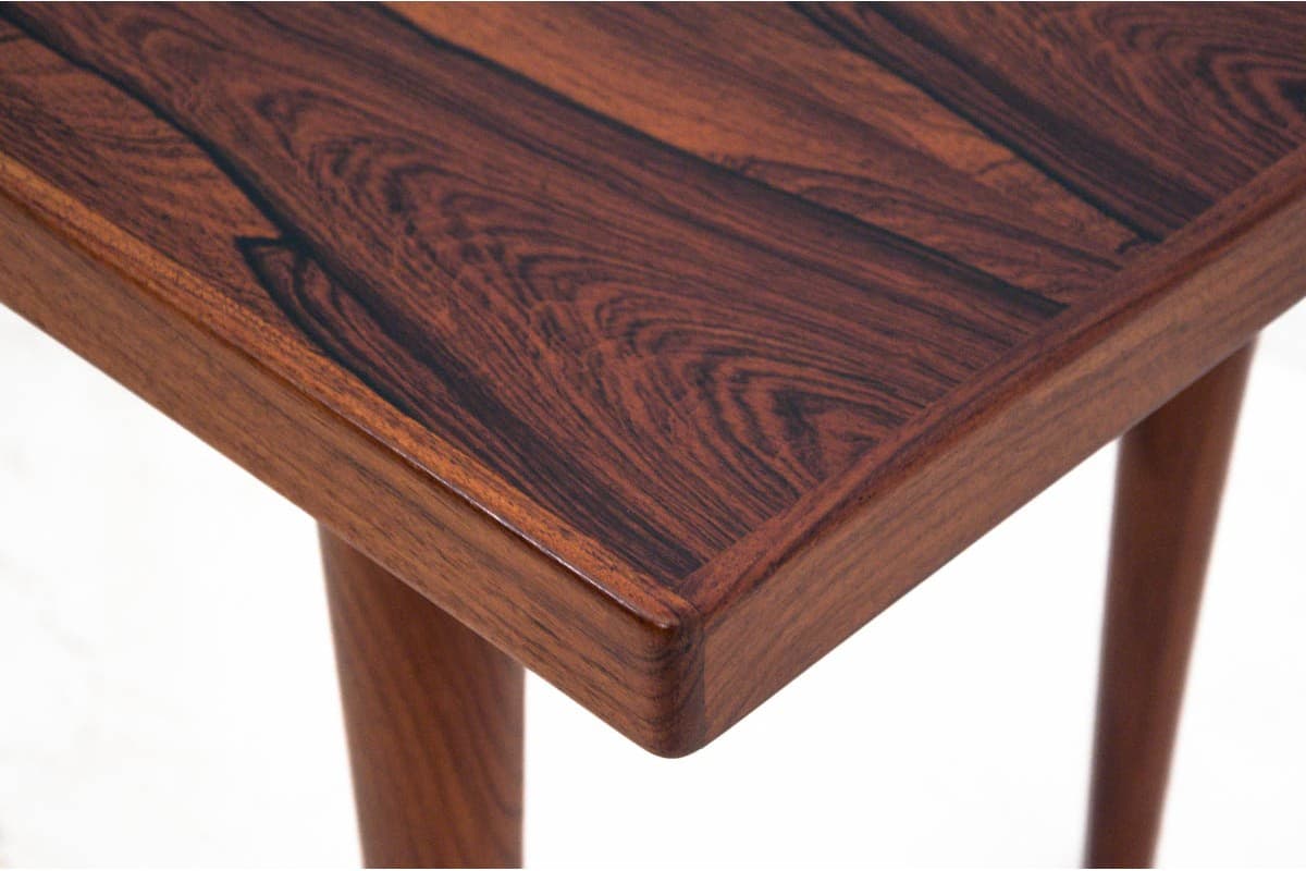 Palisandrowy stolik kawowy, Skandynawia, lata 60. - 58664