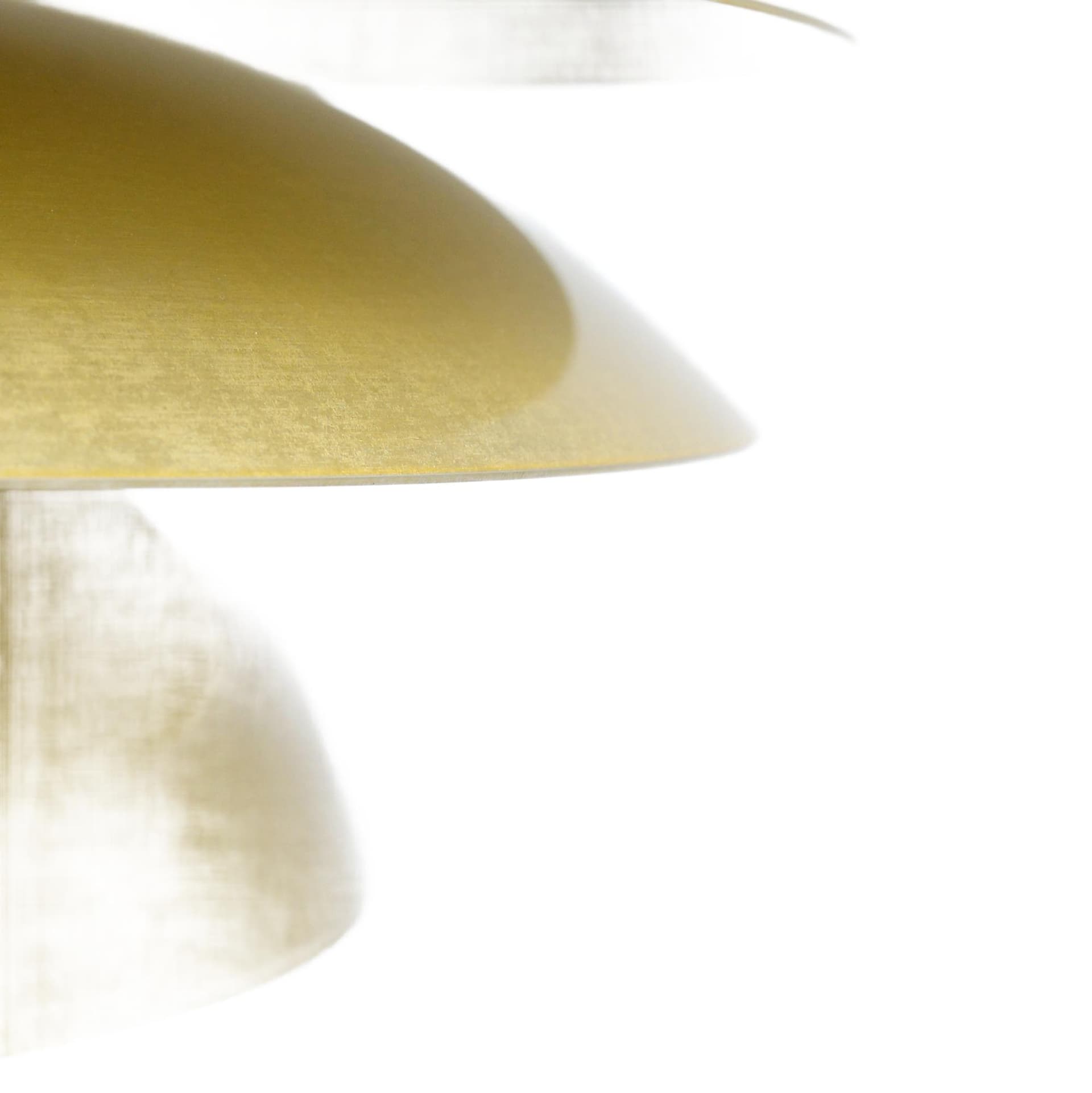 Pendant lamp, golden, Denmark, 1970s - 99893