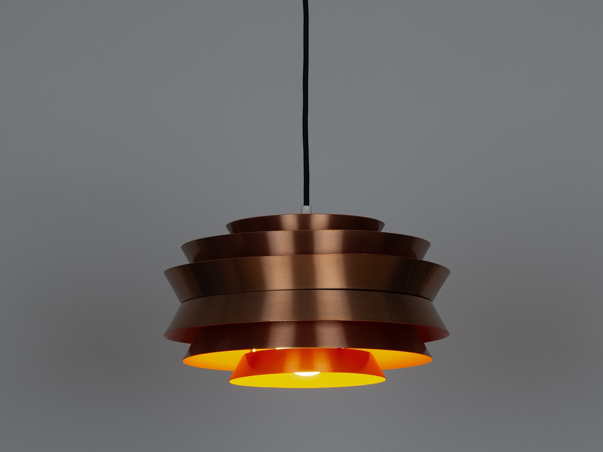 Ivory White Aluminum PH 4/3 Pendant Lamp, by P. Henningsen for Louis Poulsen, Denmark, 1960s - 100116