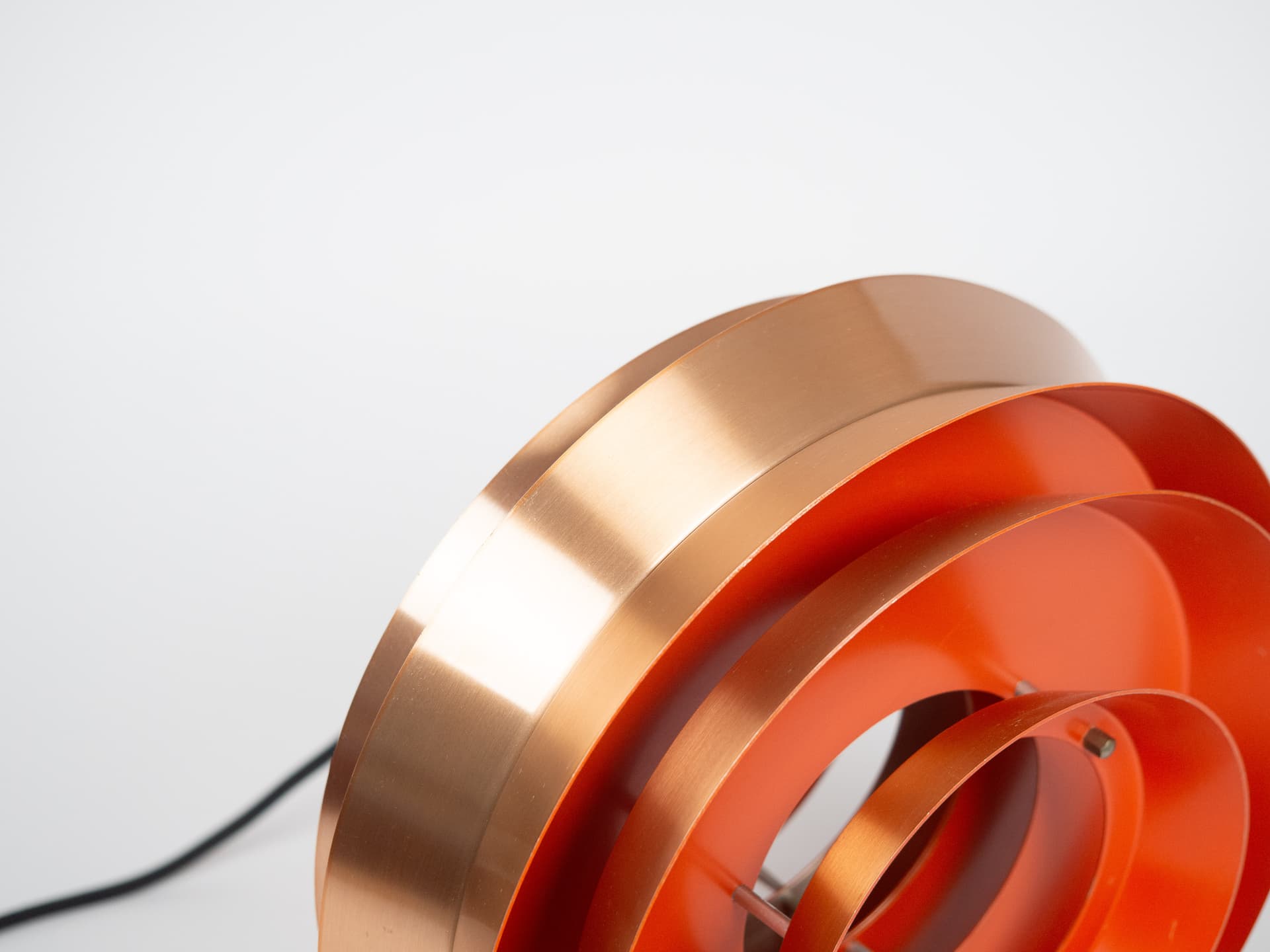 Ivory White Aluminum PH 4/3 Pendant Lamp, by P. Henningsen for Louis Poulsen, Denmark, 1960s - 100122