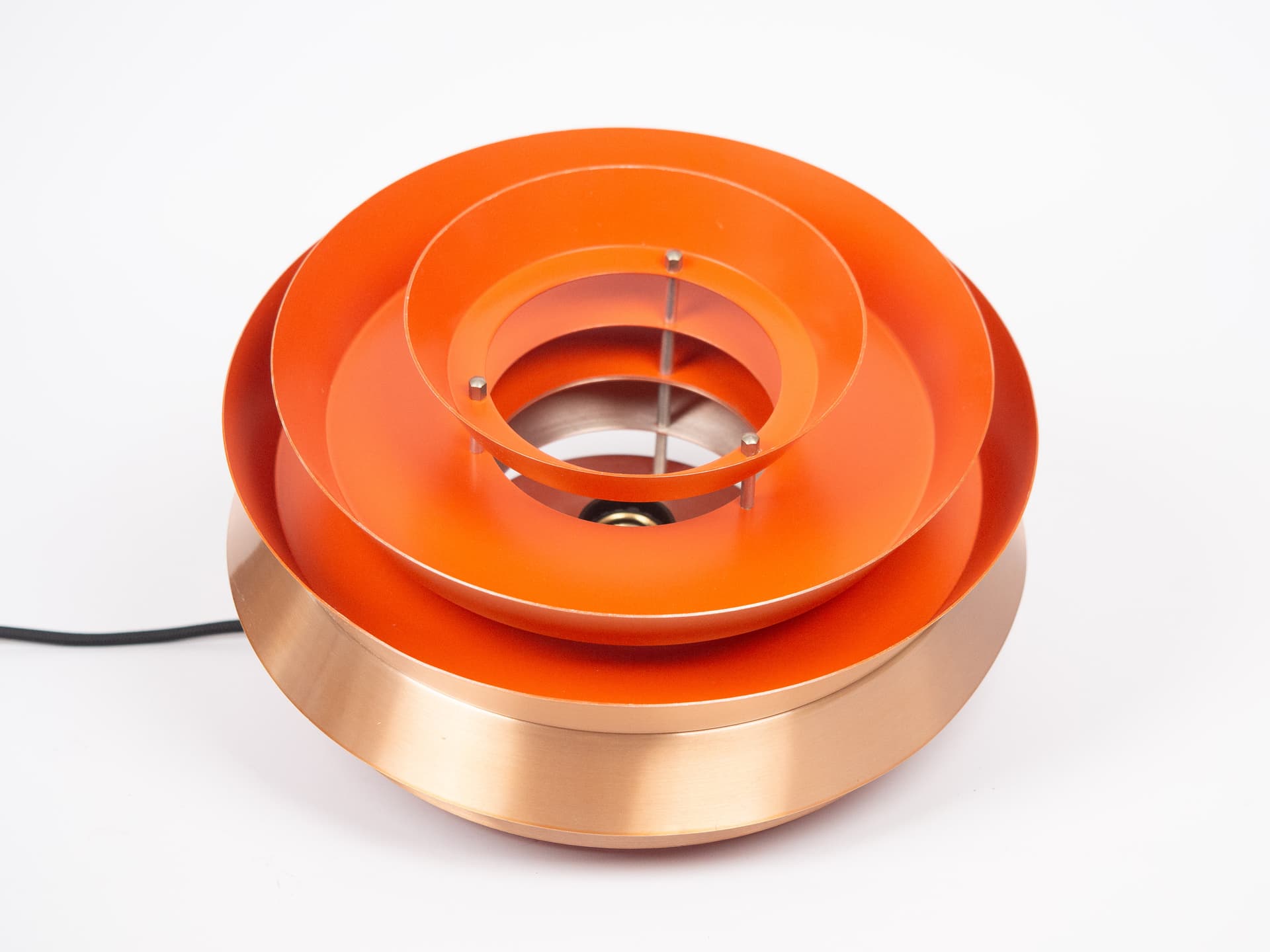 Ivory White Aluminum PH 4/3 Pendant Lamp, by P. Henningsen for Louis Poulsen, Denmark, 1960s - 100120