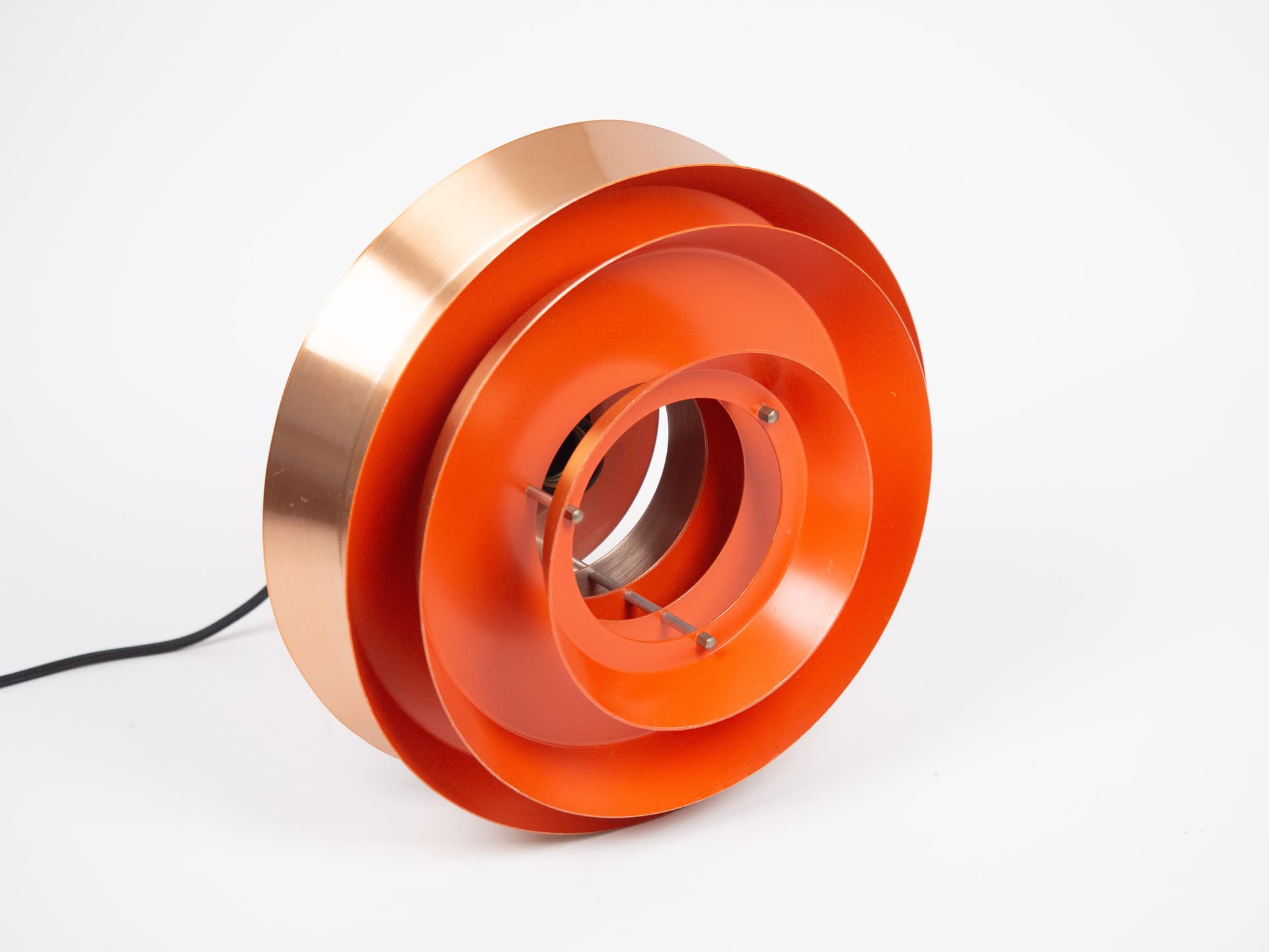 Ivory White Aluminum PH 4/3 Pendant Lamp, by P. Henningsen for Louis Poulsen, Denmark, 1960s - 100119