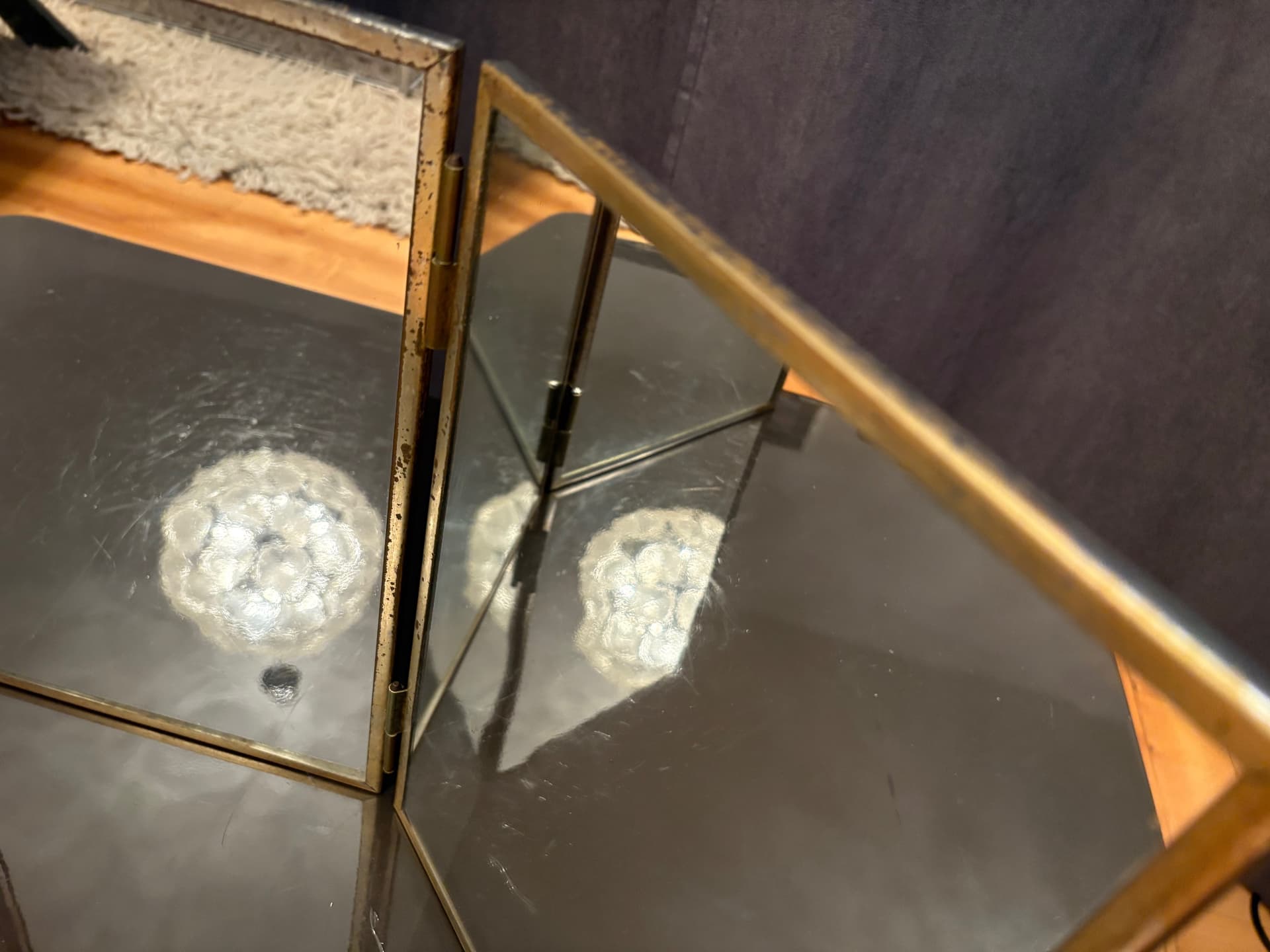 Tryptyk luster, Francja, lata 30. - 100235