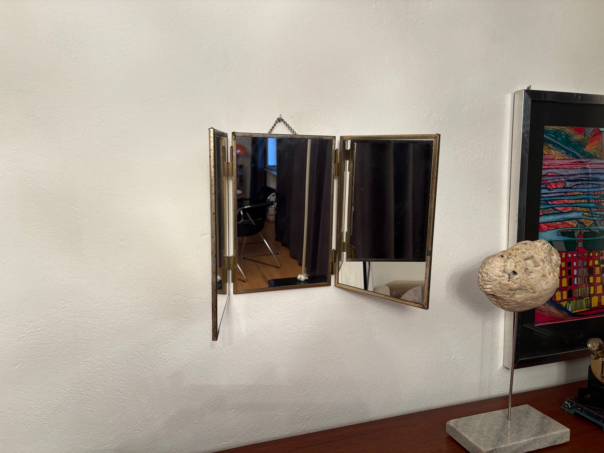 Tryptyk luster, Francja, lata 30. - 100241