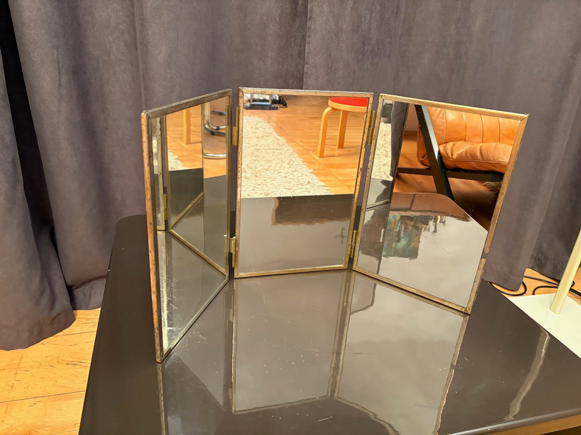 Tryptyk luster, Francja, lata 30. - 100230