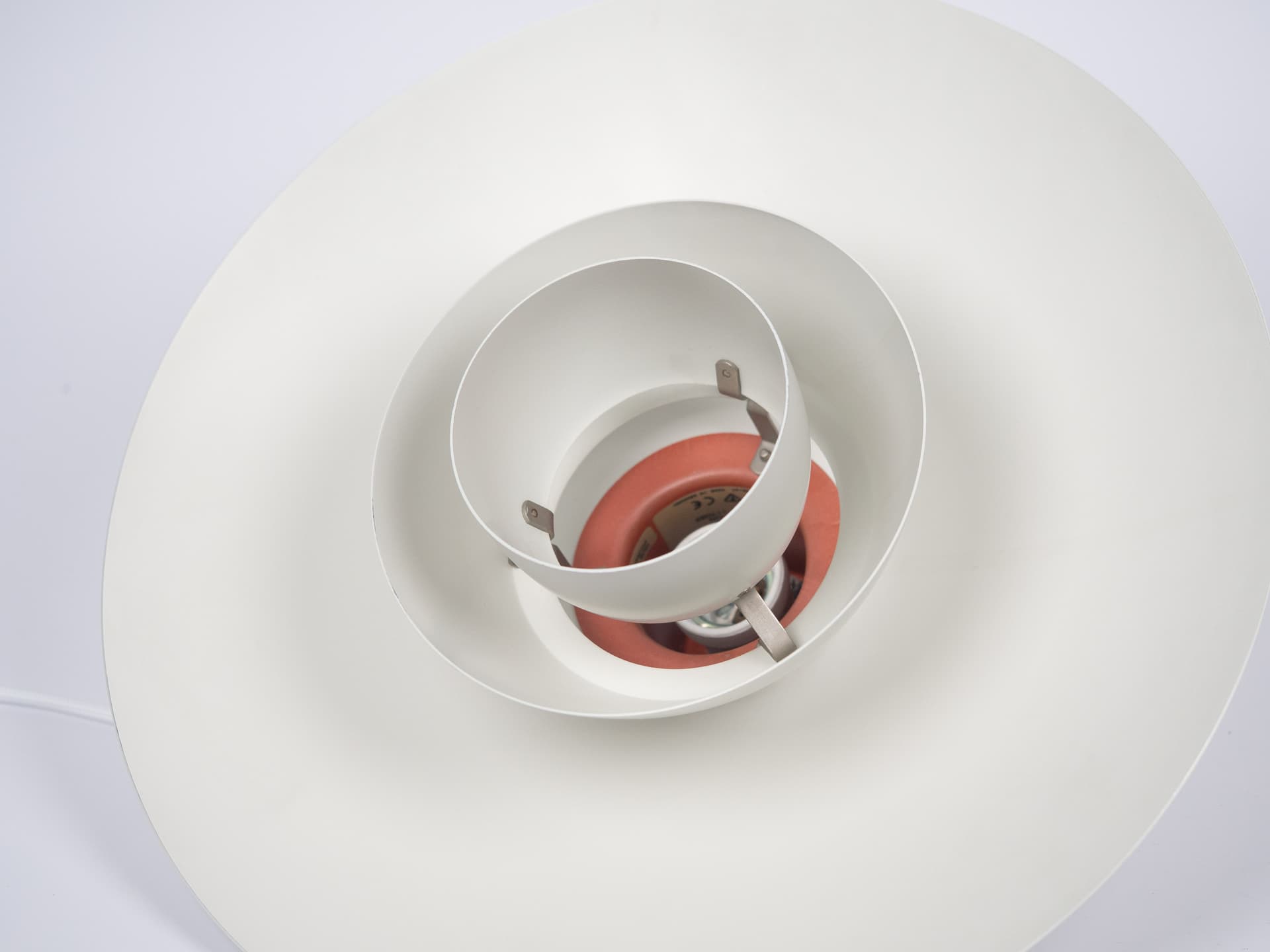 Lampa wisząca PH 4/3, niebieska, proj. P. Henningsen, Louis Poulsen, Dania, lata 60. - 100452