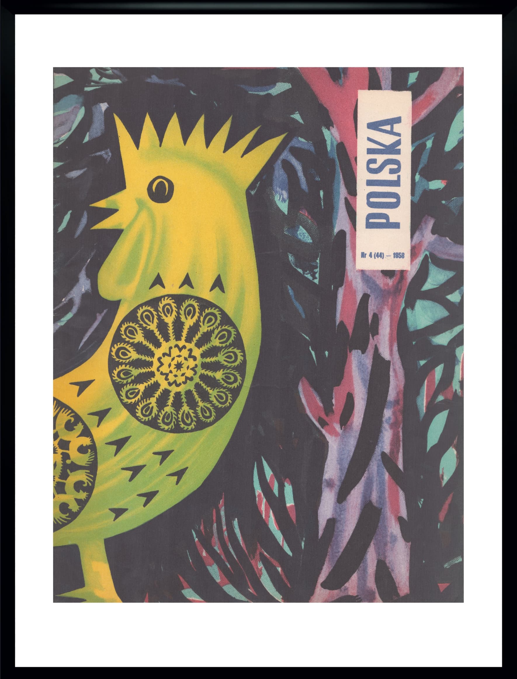 Para okładek POLSKA Wycinanki, multikolor, aut. H. Hilscher, Polska, lata 50. - 100478