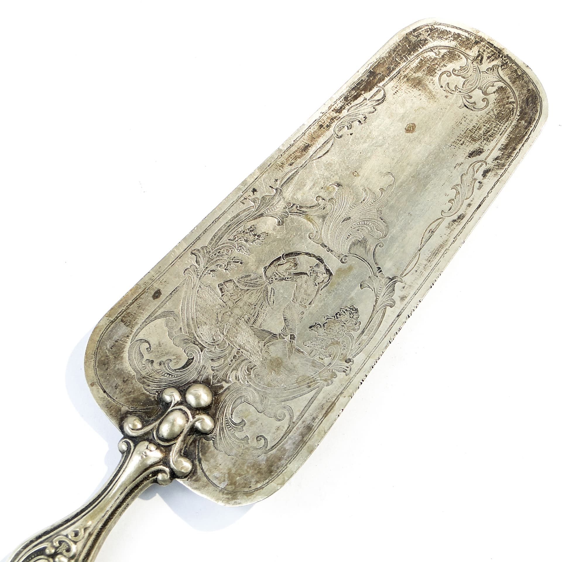 Łopatka do tortu, Art Nouveau, Francja, początek XX w. - 100580