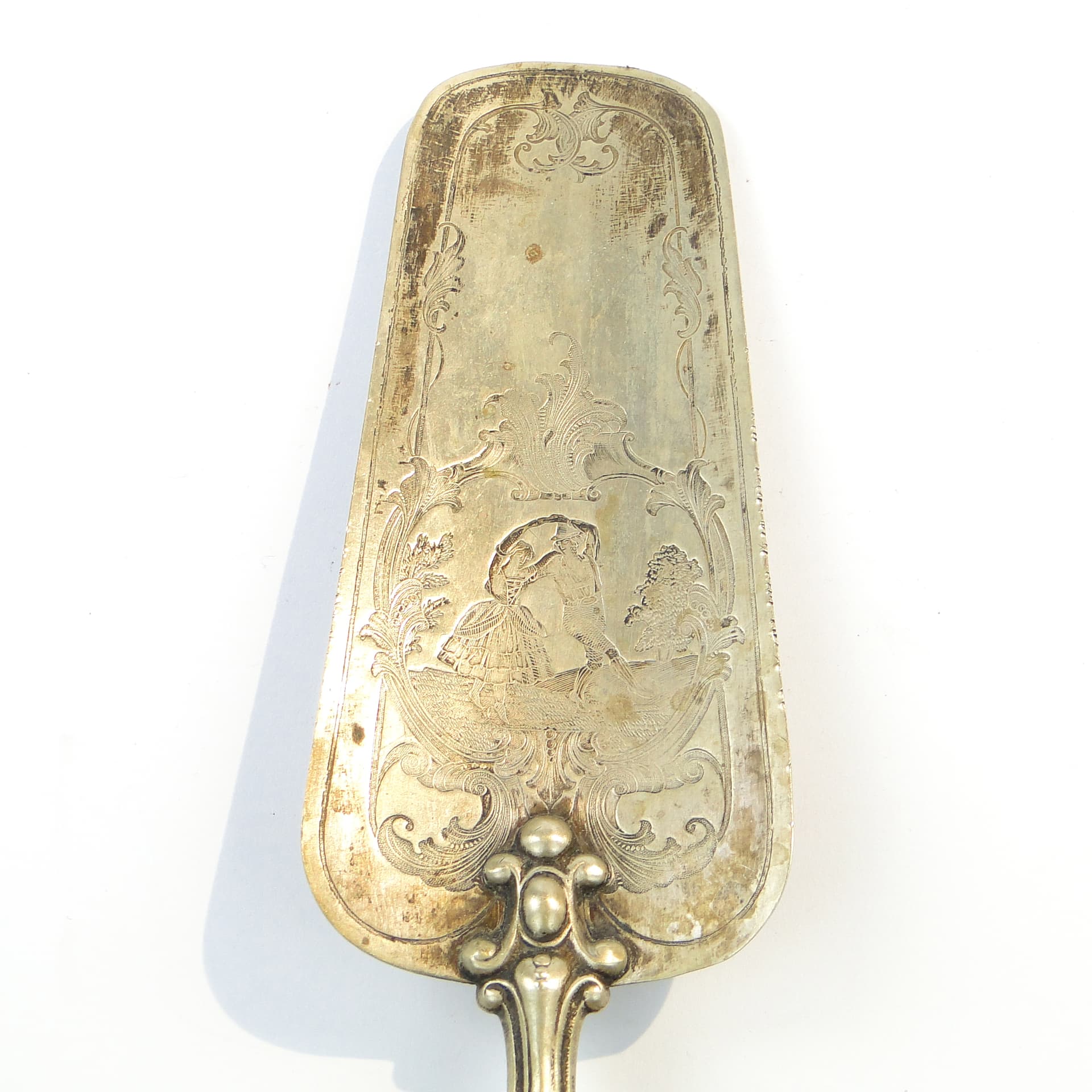 Łopatka do tortu, Art Nouveau, Francja, początek XX w. - 100590
