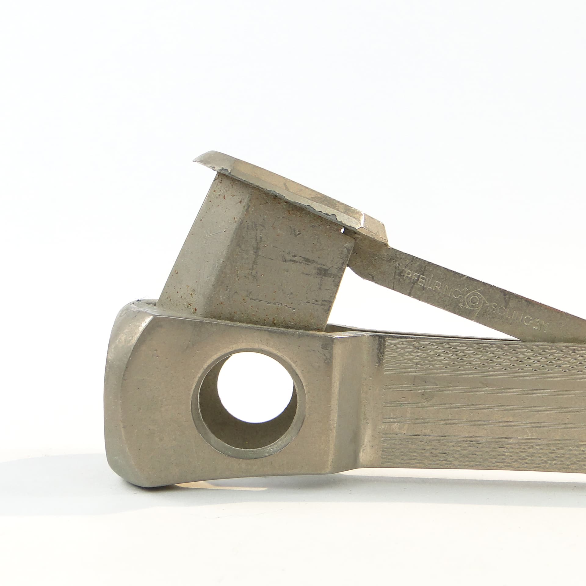 Obcinaczka do cygar, alpacca srebrzona, Niemcy, lata 60. - 100778