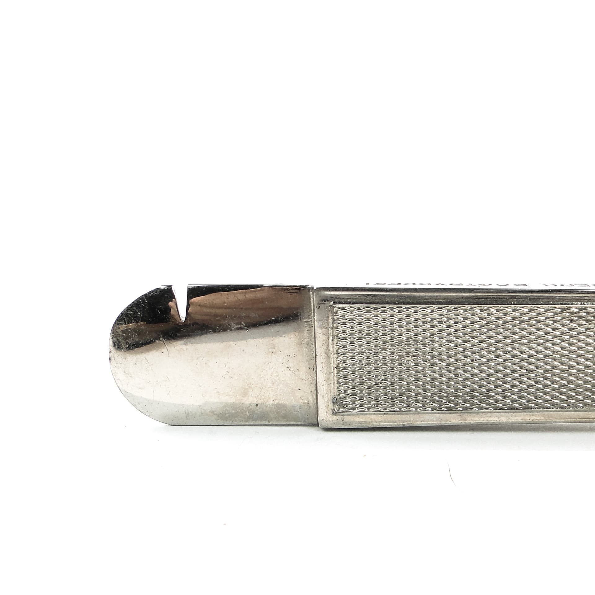 Obcinaczka do cygar, Solingen, alpacca srebrzona, Niemcy, lata 60. - 100829