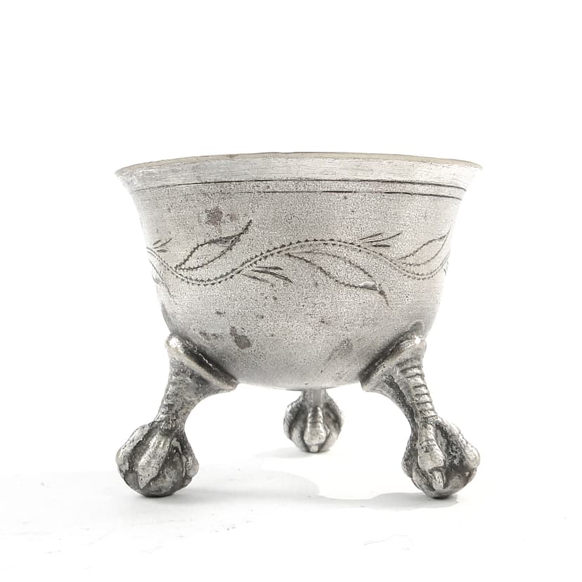 Solniczka neoklasycystyczna, mosiądz srebrzony, Norblin, Polska, XIX w.