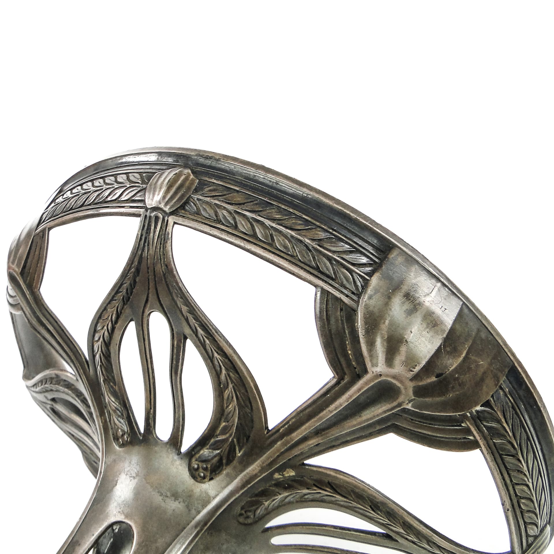 Figural Fruit Knife Stand, silver brass, Fraget, Poland, 19th c. - 101001