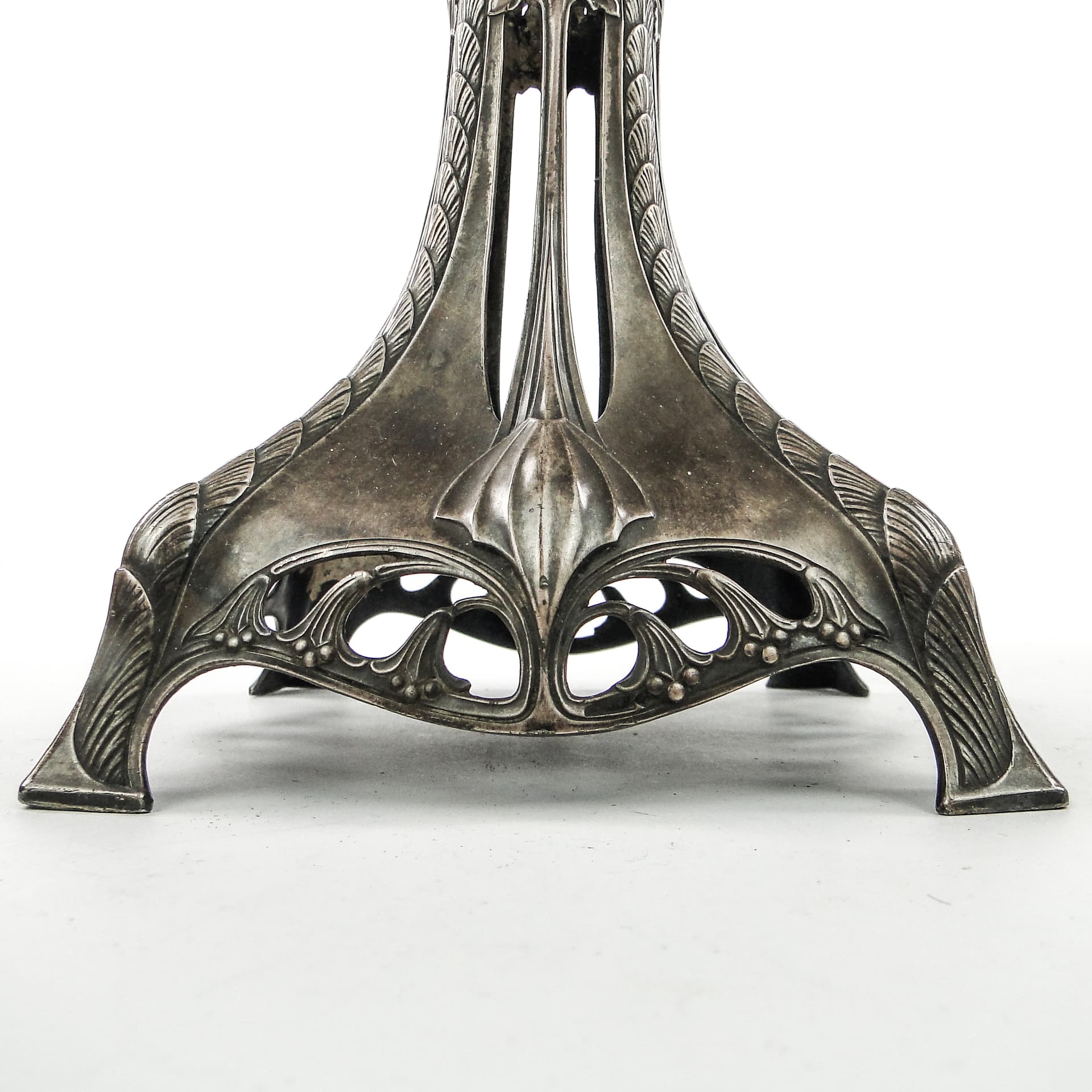 Figural Fruit Knife Stand, silver brass, Fraget, Poland, 19th c. - 100994