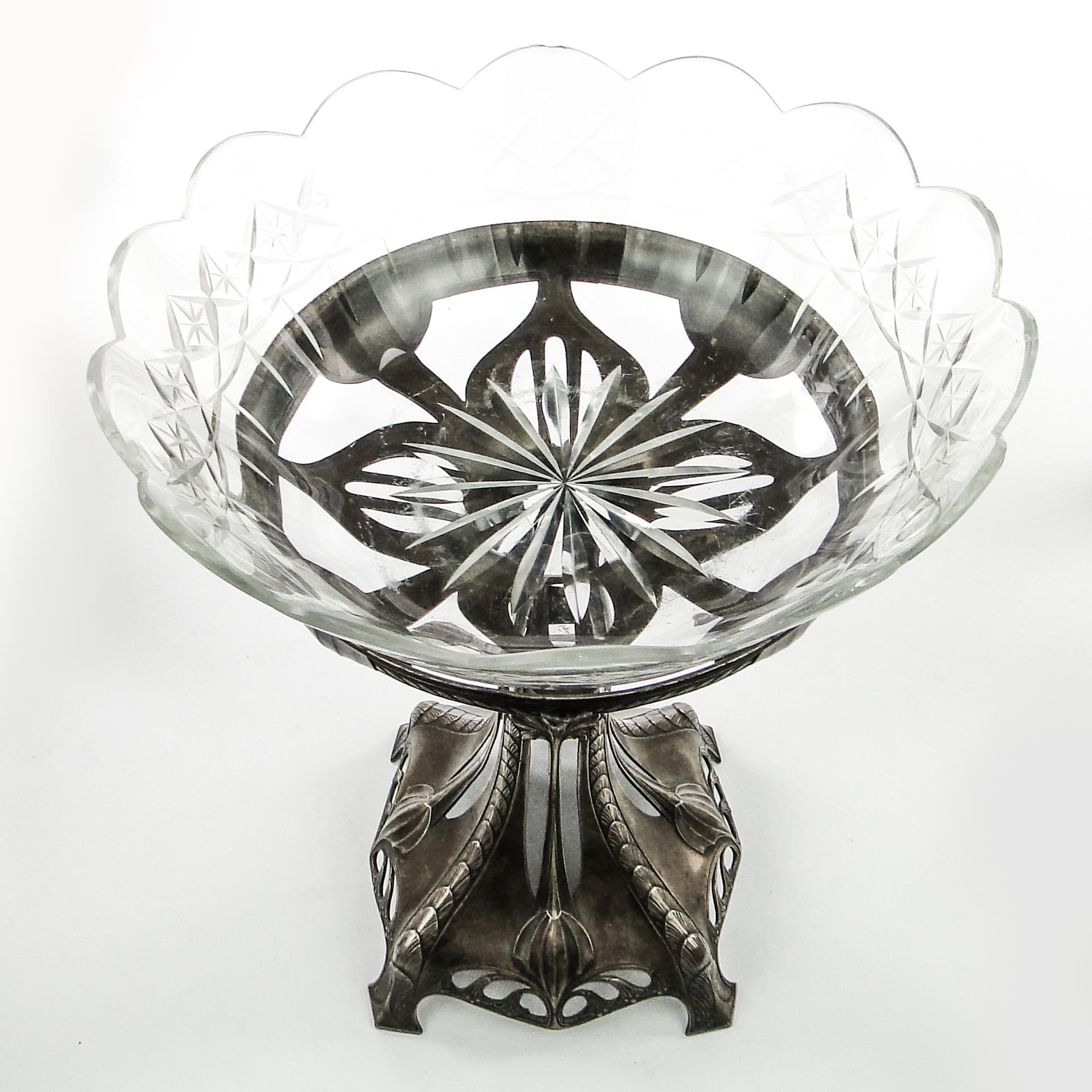 Figural Fruit Knife Stand, silver brass, Fraget, Poland, 19th c. - 101003