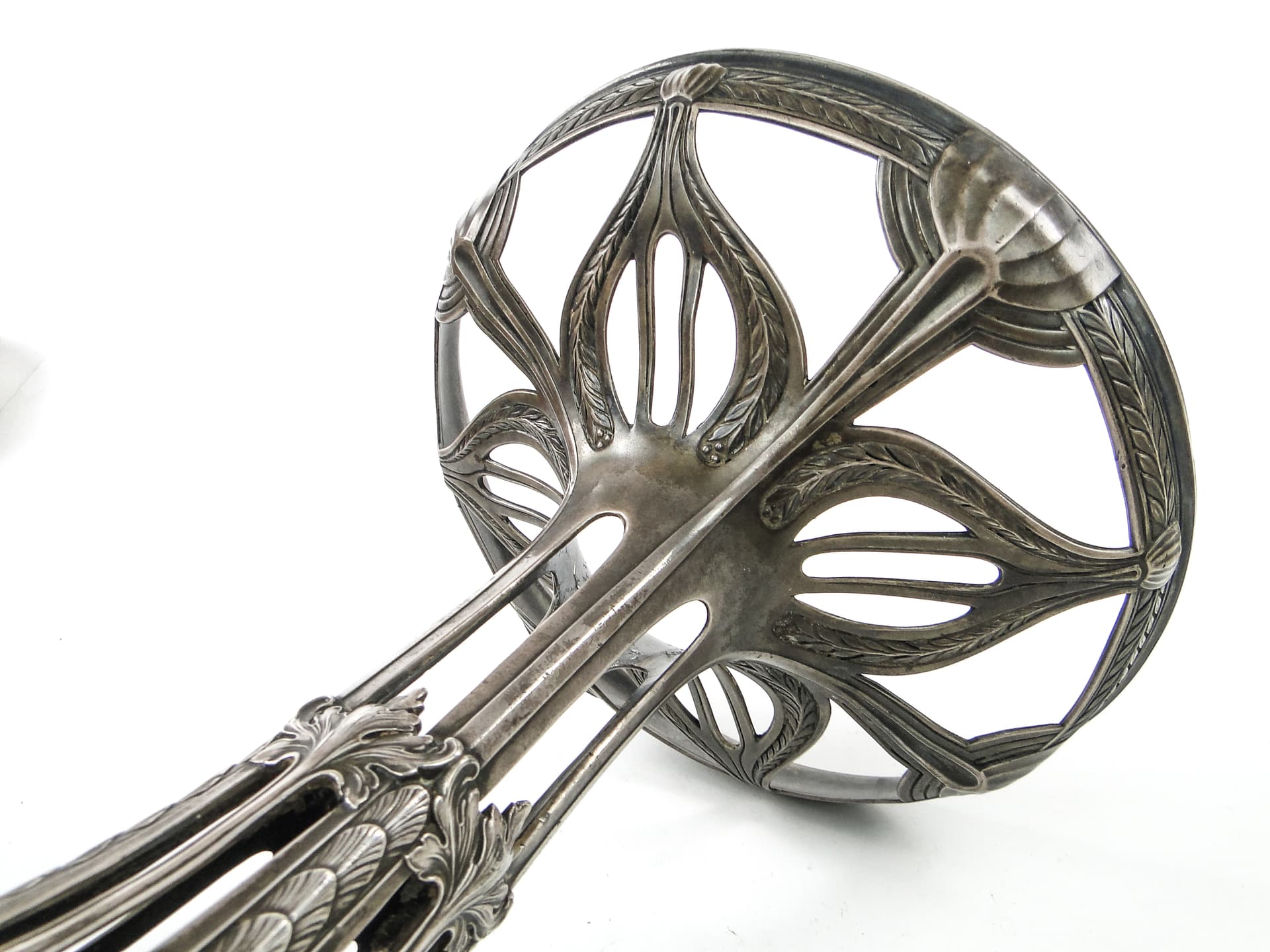 Figural Fruit Knife Stand, silver brass, Fraget, Poland, 19th c. - 101004