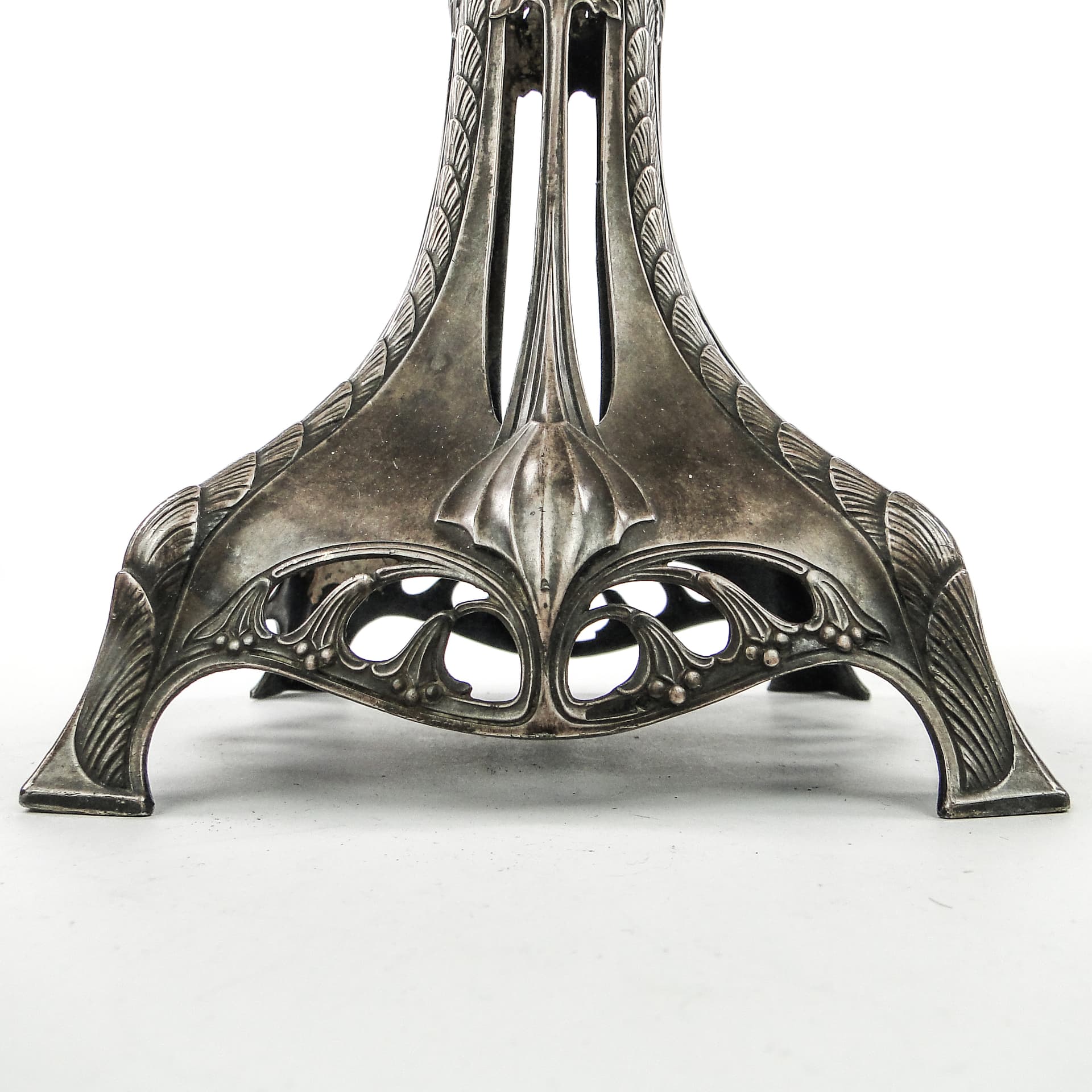 Figural Fruit Knife Stand, silver brass, Fraget, Poland, 19th c. - 100993