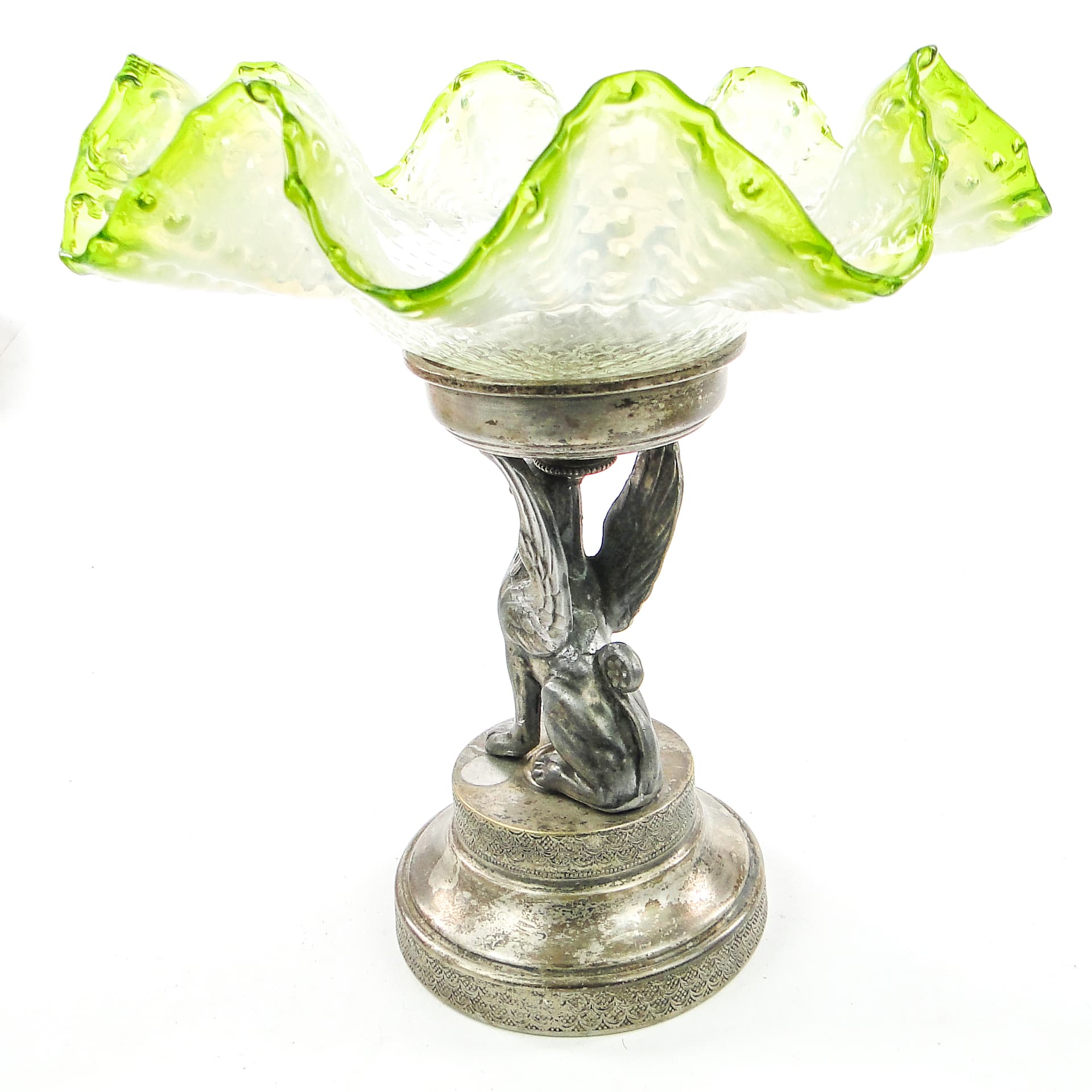 Figural Fruit Knife Stand, silver brass, Fraget, Poland, 19th c. - 101023