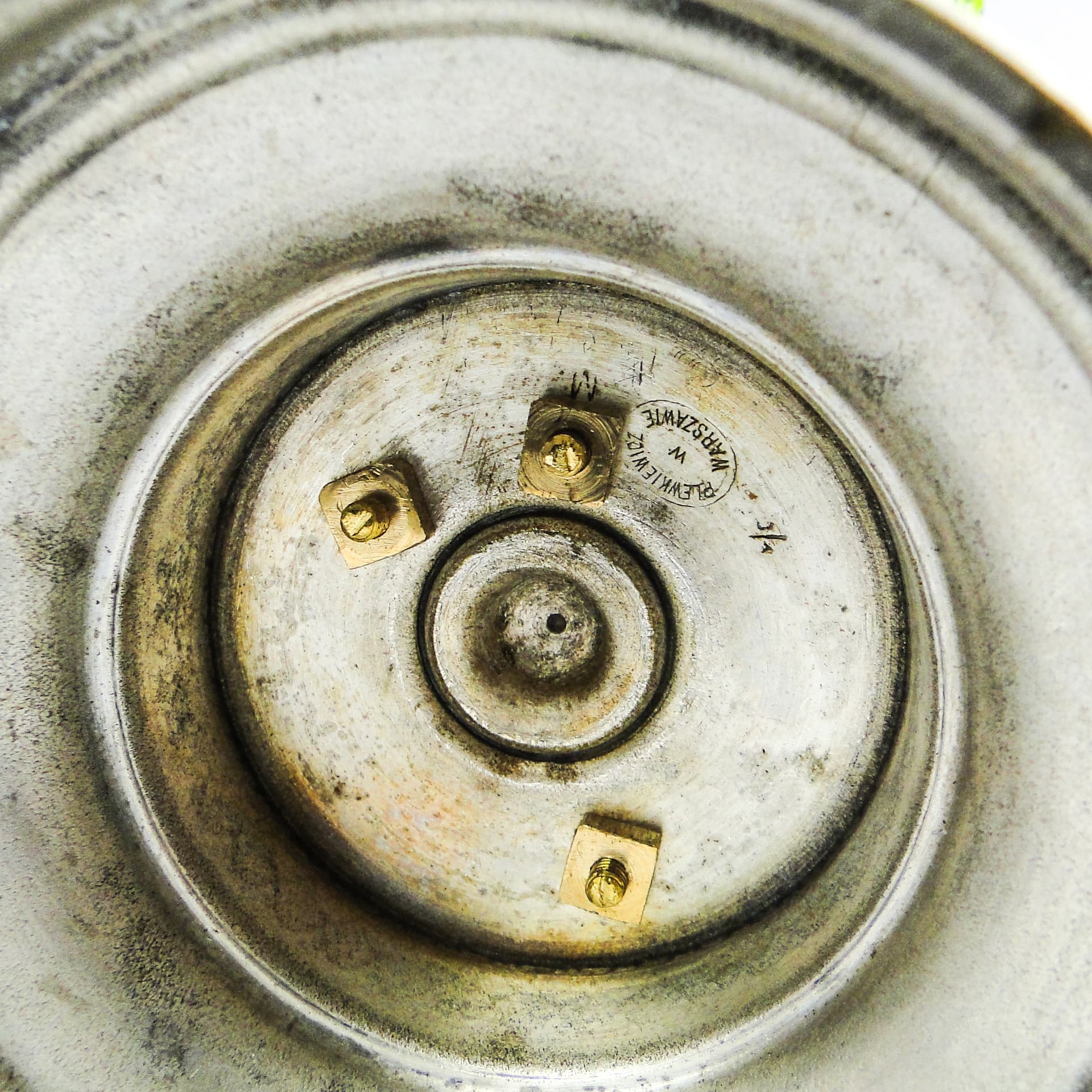 Figural Fruit Knife Stand, silver brass, Fraget, Poland, 19th c. - 101029