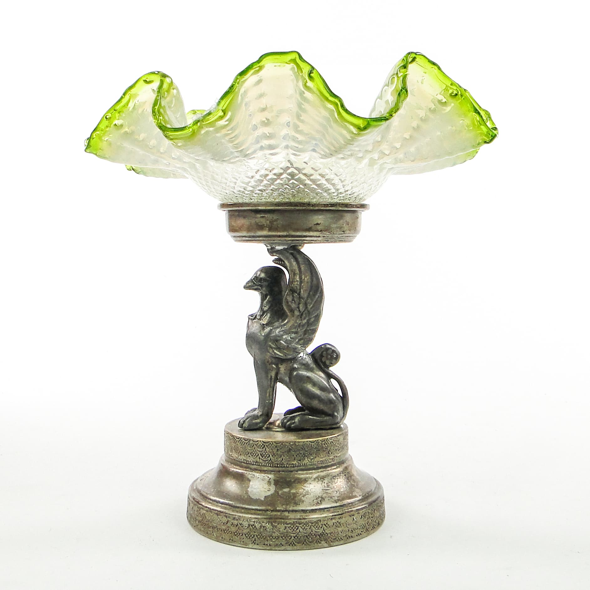 Figural Fruit Knife Stand, silver brass, Fraget, Poland, 19th c. - 101018