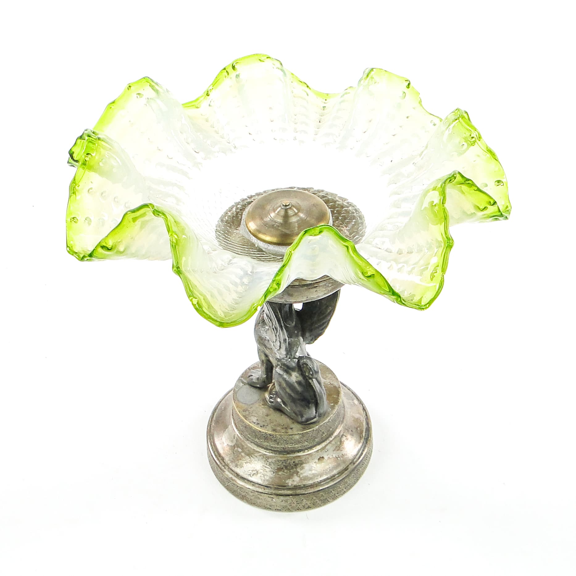 Figural Fruit Knife Stand, silver brass, Fraget, Poland, 19th c. - 101024