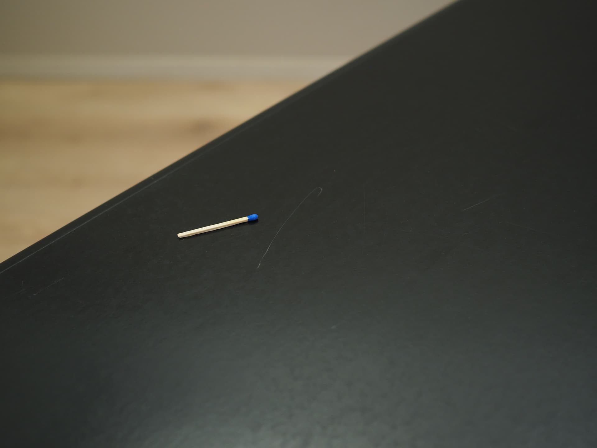 Desk, black, by G. Piretti, Anonima Castelli, Italy, 1970s. - 101140