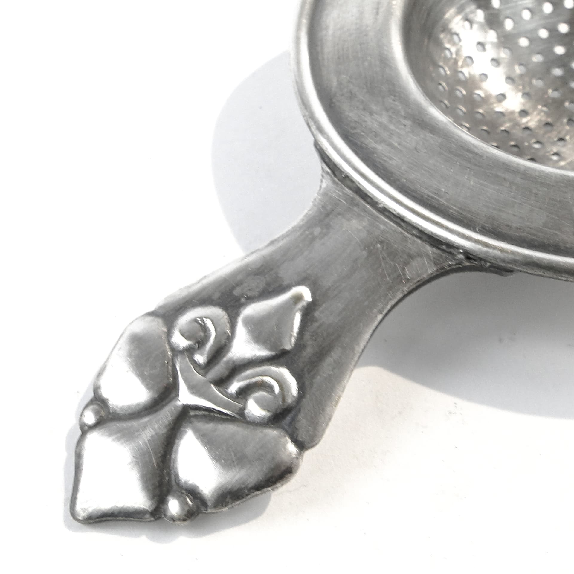 Zaparzacz do herbaty, mosiądz srebrzony, Victoria, Szwecja, lata 30. - 101153