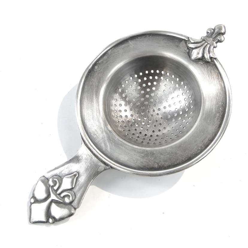 Zaparzacz do herbaty, mosiądz srebrzony, Victoria, Szwecja, lata 30.