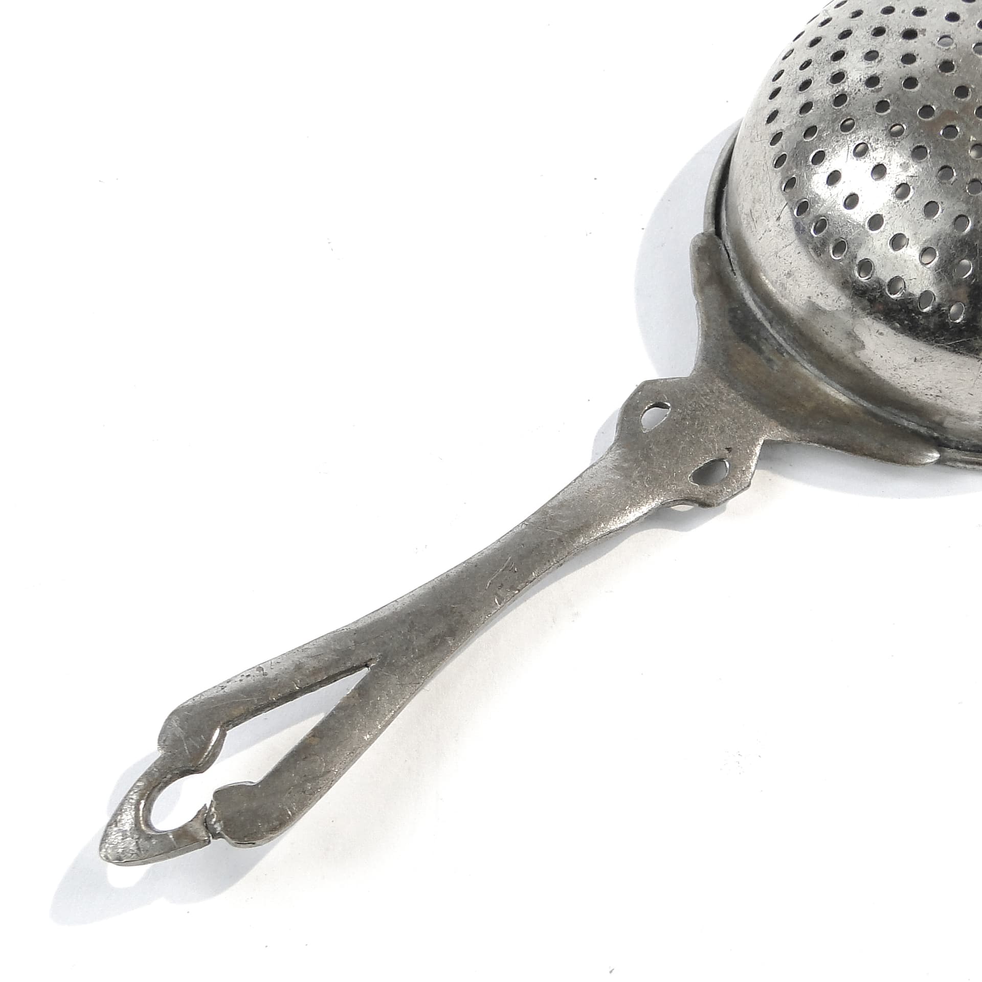 Zaparzacz do herbaty, mosiądz srebrzony, Szwecja, lata 30. - 101170