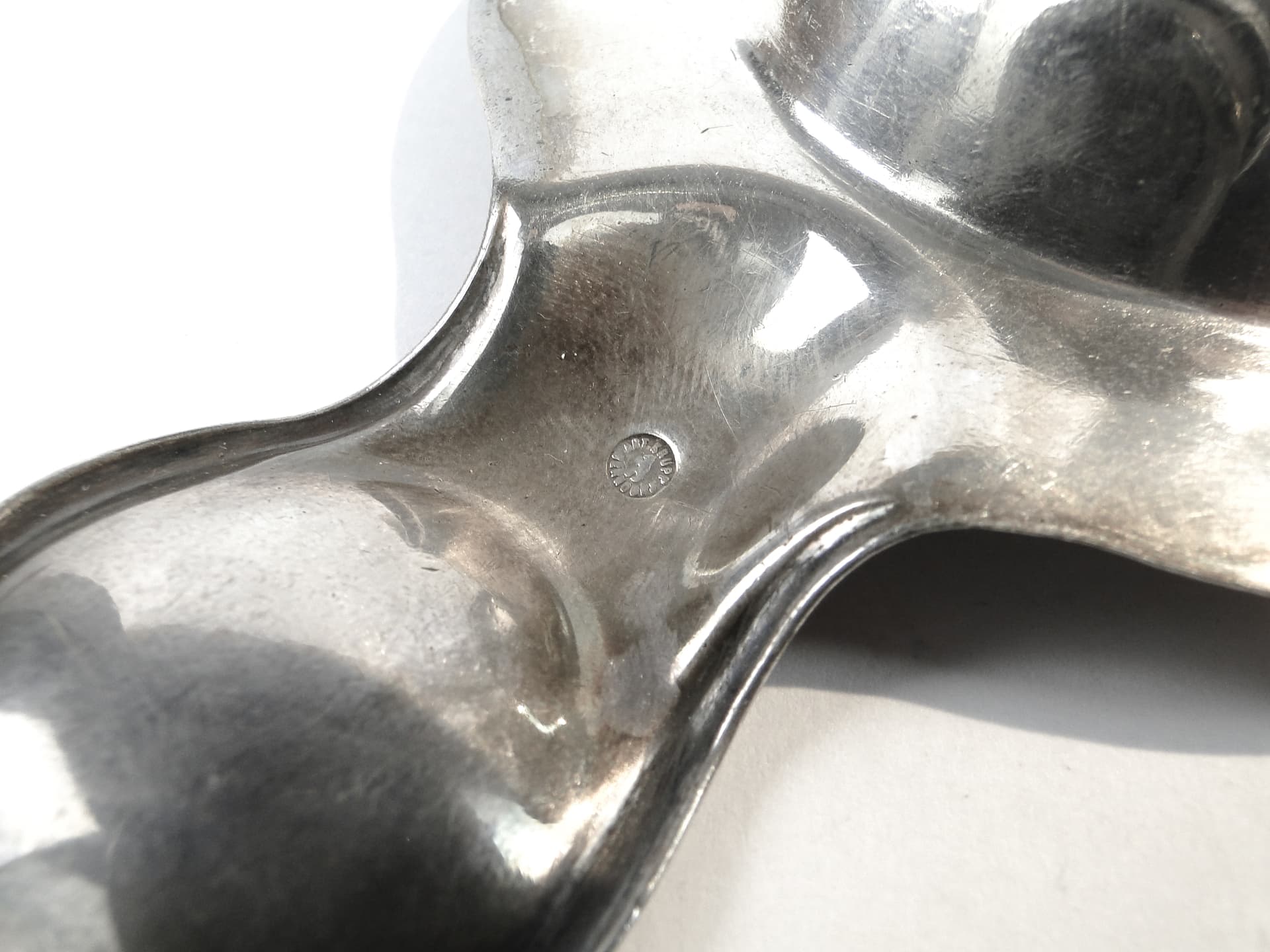 Card tray, silver-plated brass, Germany, 1920s. - 101189