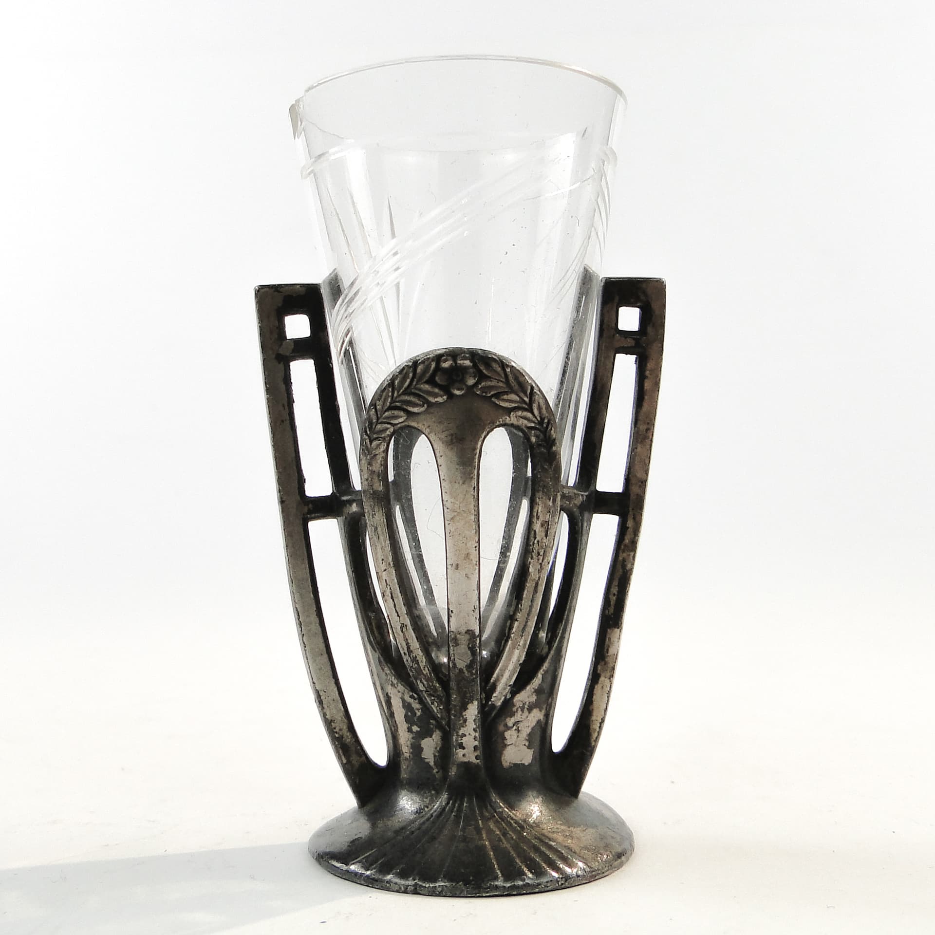 Wykałacznik, Art Nouveau, cyna srebrzona, WMF, Niemcy, początek XX w. - 101319