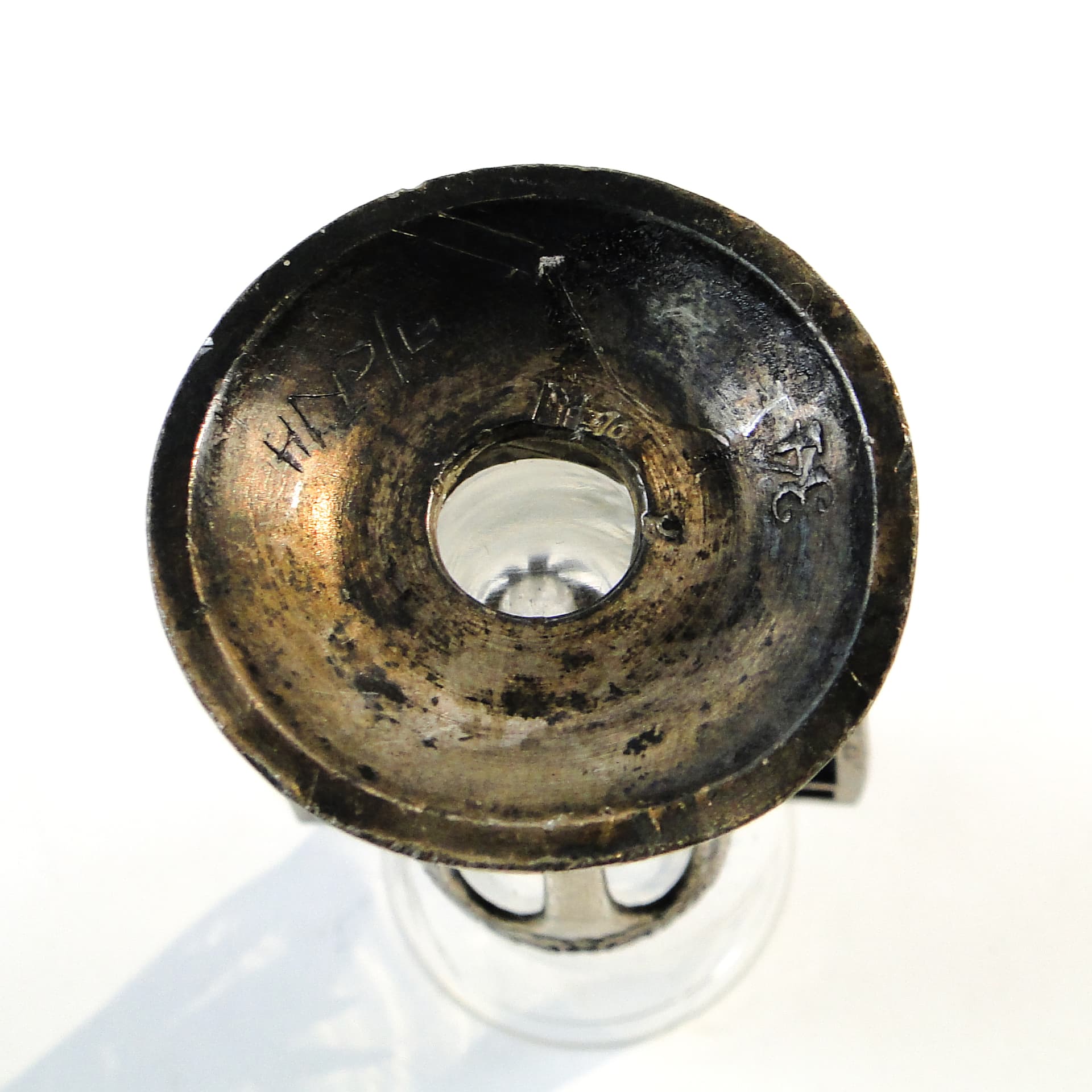 Wykałacznik, Art Nouveau, cyna srebrzona, WMF, Niemcy, początek XX w. - 101318