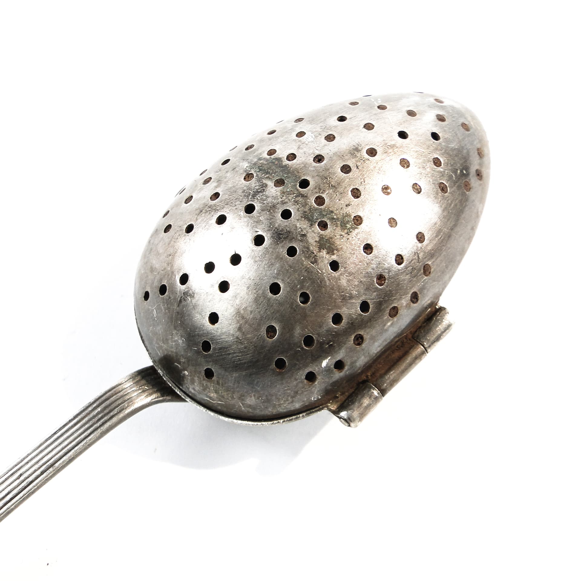 Łyżka do parzenia herbaty, mosiądz srebrzony, WMF. Niemcy, pocz. XX w. - 101362