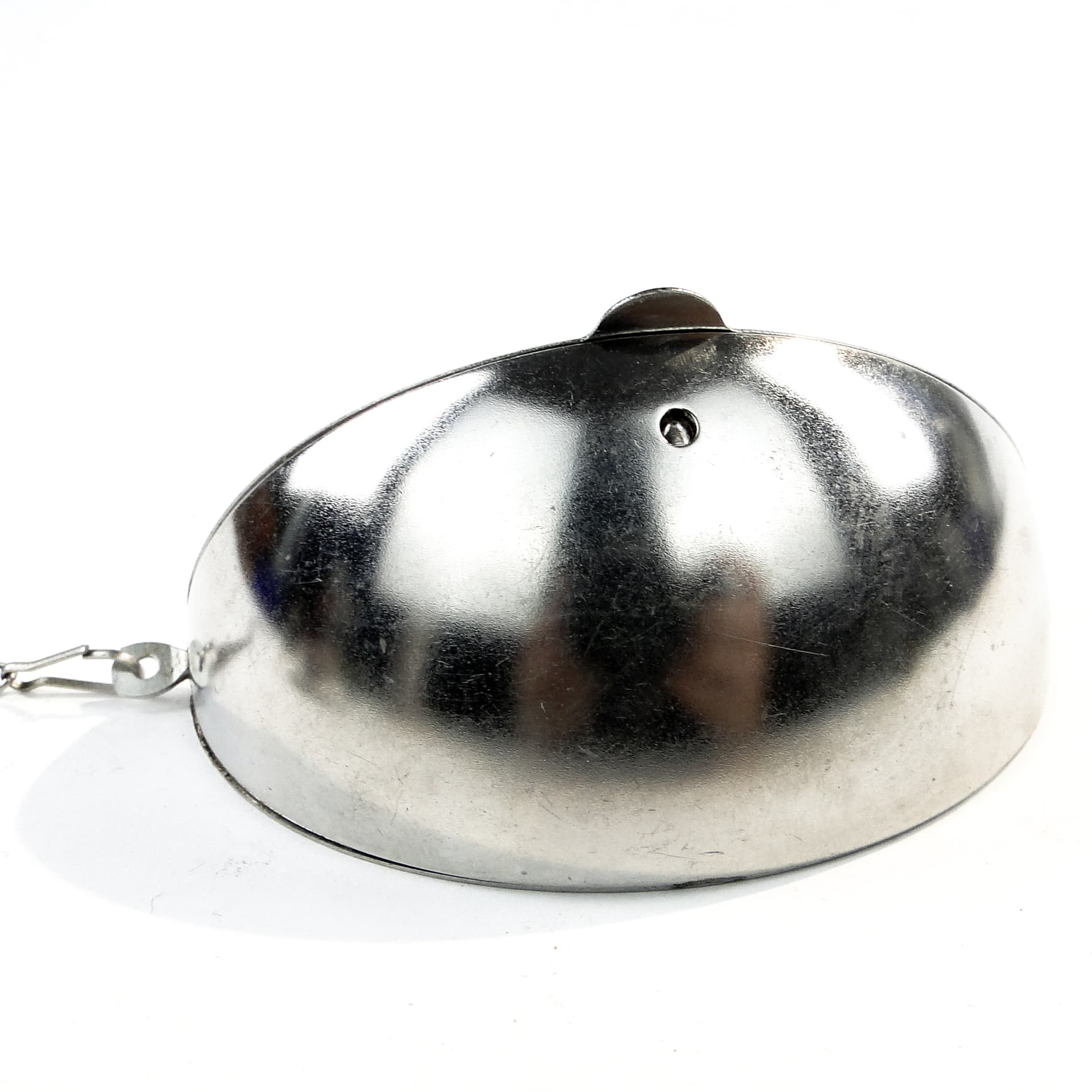 Tea infuser spoon, silver steel, Poland, 1970s. - 101383