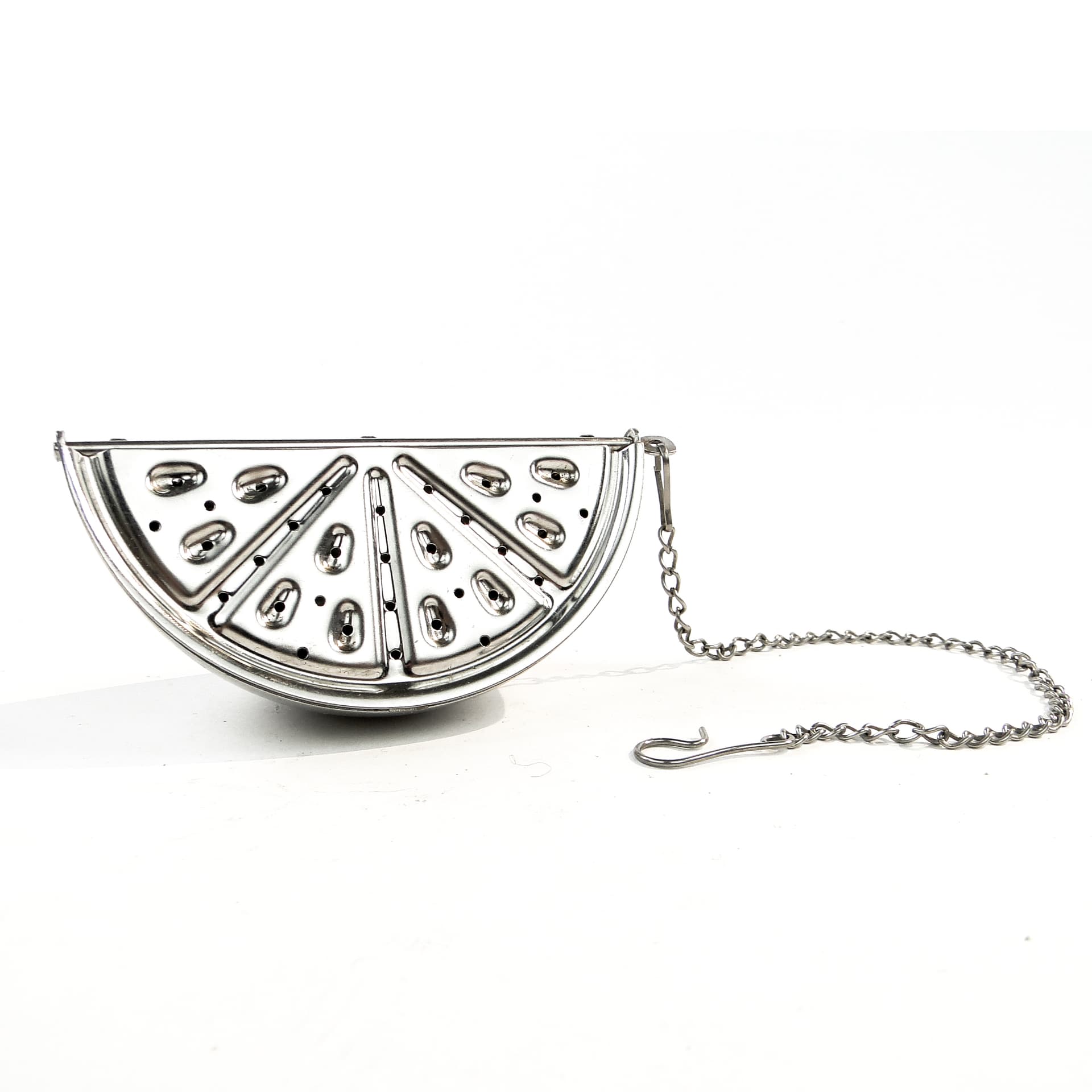 Tea infuser spoon, silver steel, Poland, 1970s. - 101379