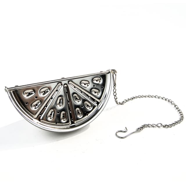 Tea infuser spoon, silver steel, Poland, 1970s. - DIMENSION