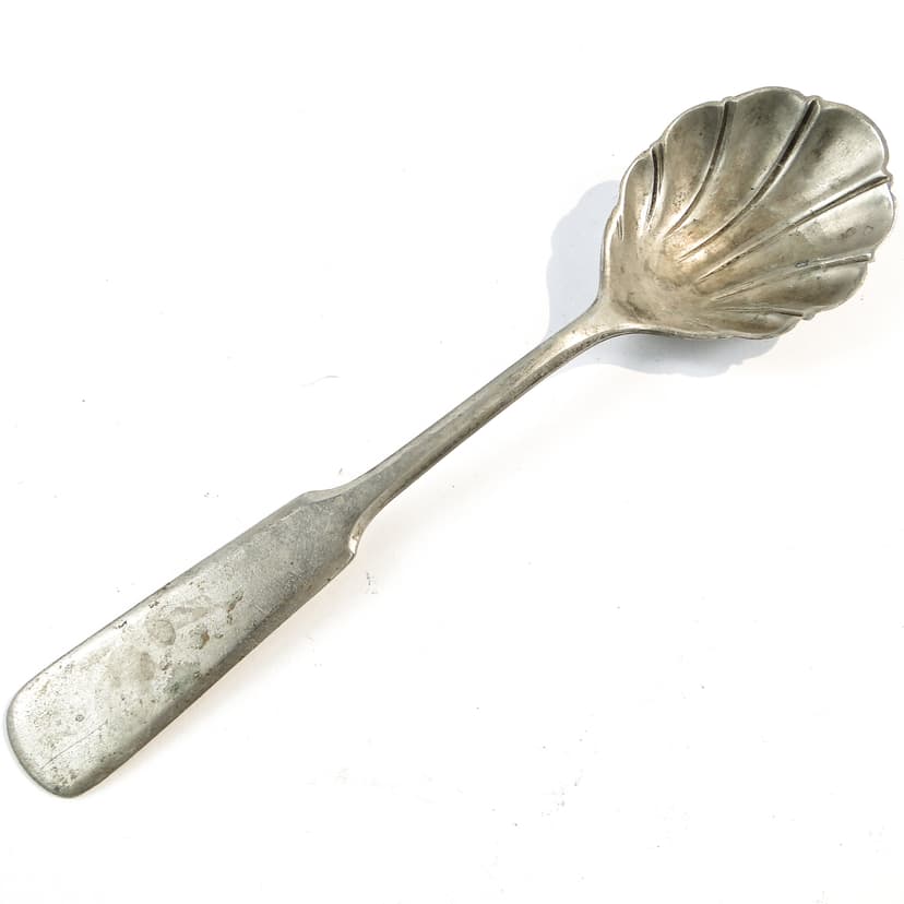 Sugar spoon, silver, Fraget, Poland, 1930s.