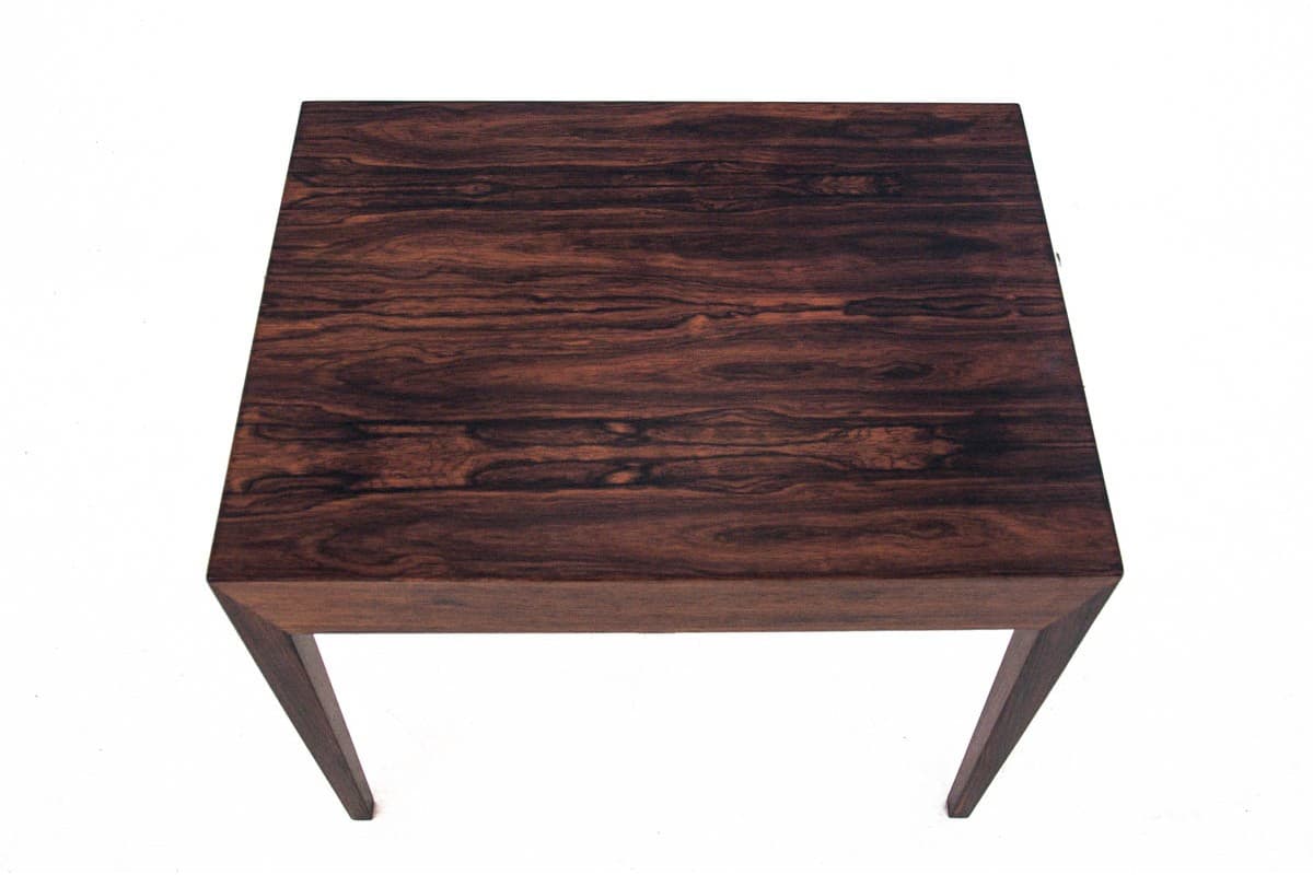Palisandrowy stolik niciak, Dania, lata 60. - 58682