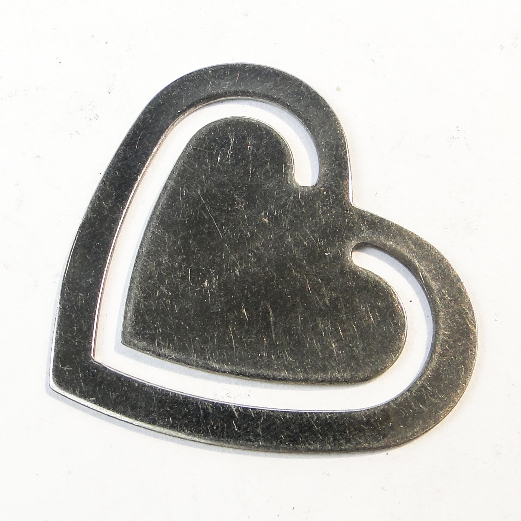 Bookmark, mid-century modern, metal, Poland, 1950s. - 101634