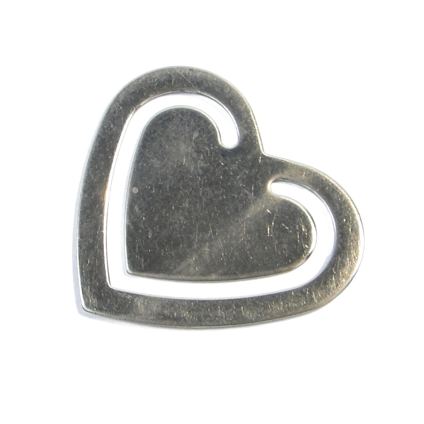 Bookmark, mid-century modern, metal, Poland, 1950s.