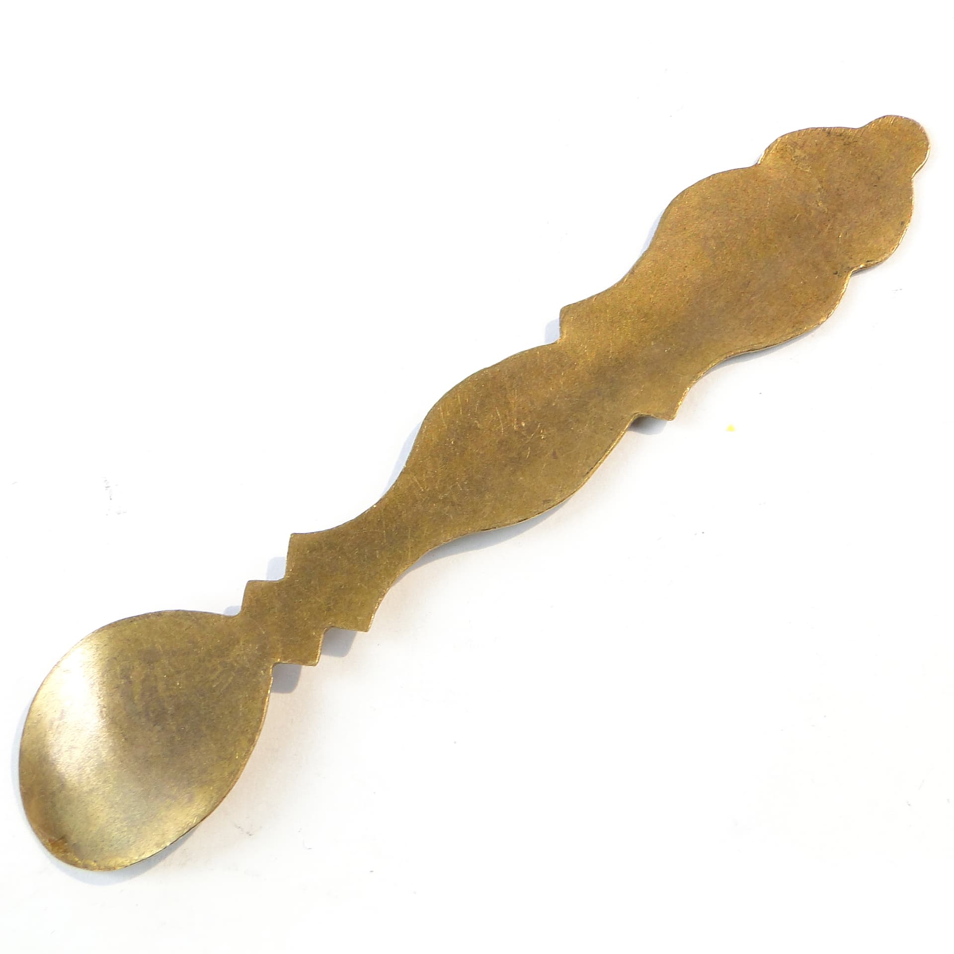 Bookmark, mid-century modern, brass, Poland, 1950s - 101643