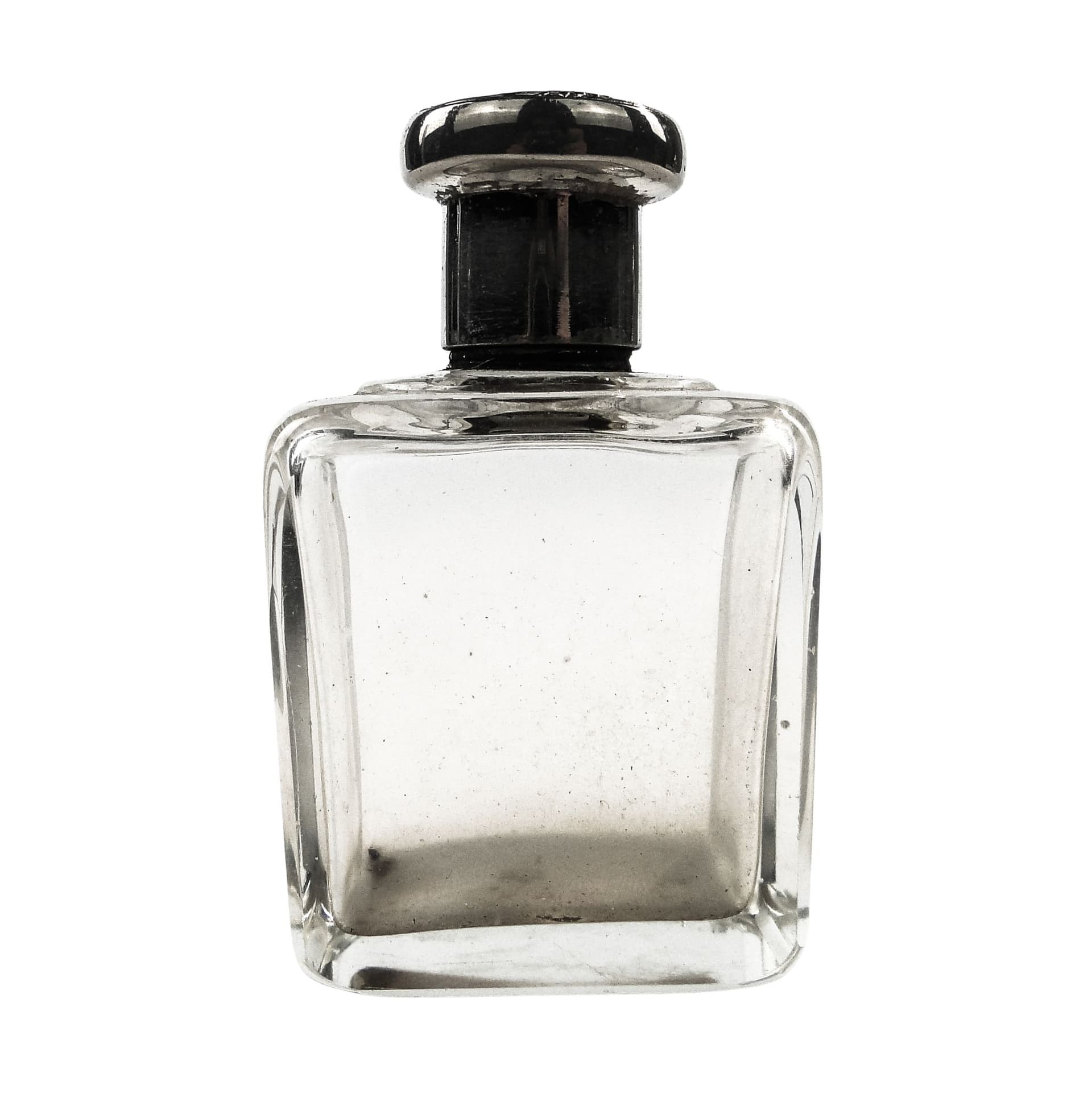 Piersiówka Art Deco, kryształ, Francja, lata 30. - 103877