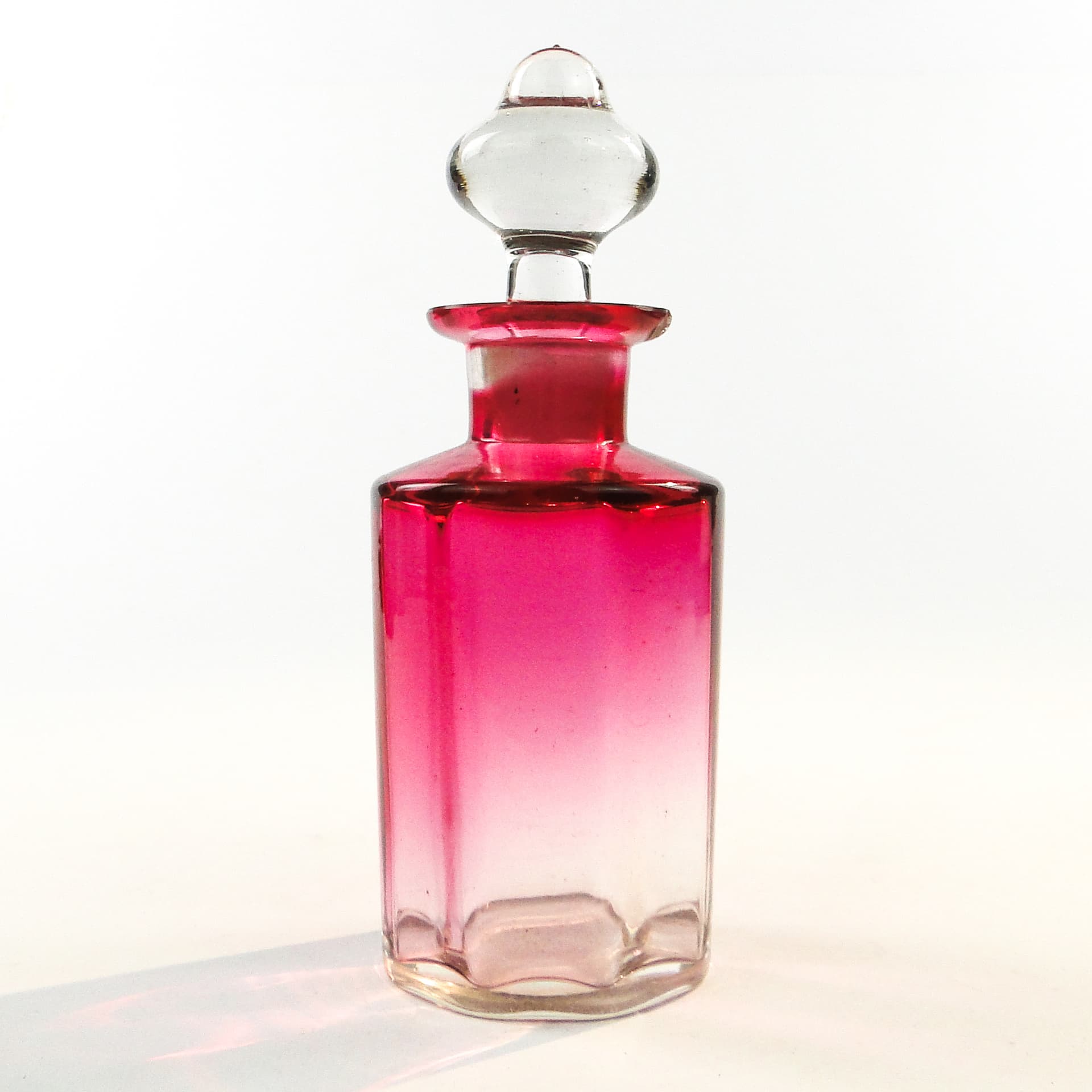 Karafka, Art Nouveau, szkło, Francja, początek XX w. - 101756