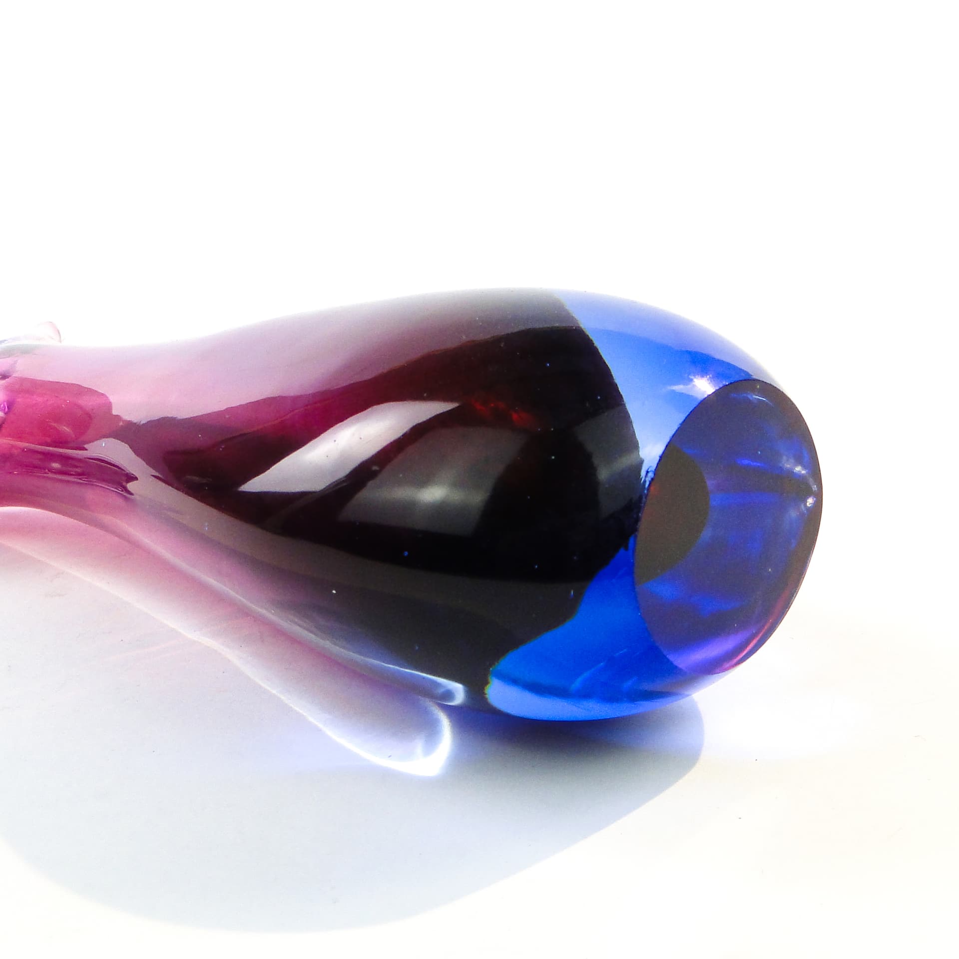 Wazon Murano, mid-century modern, szkło, Mandruzzato, Włochy, lata 50. - 101814