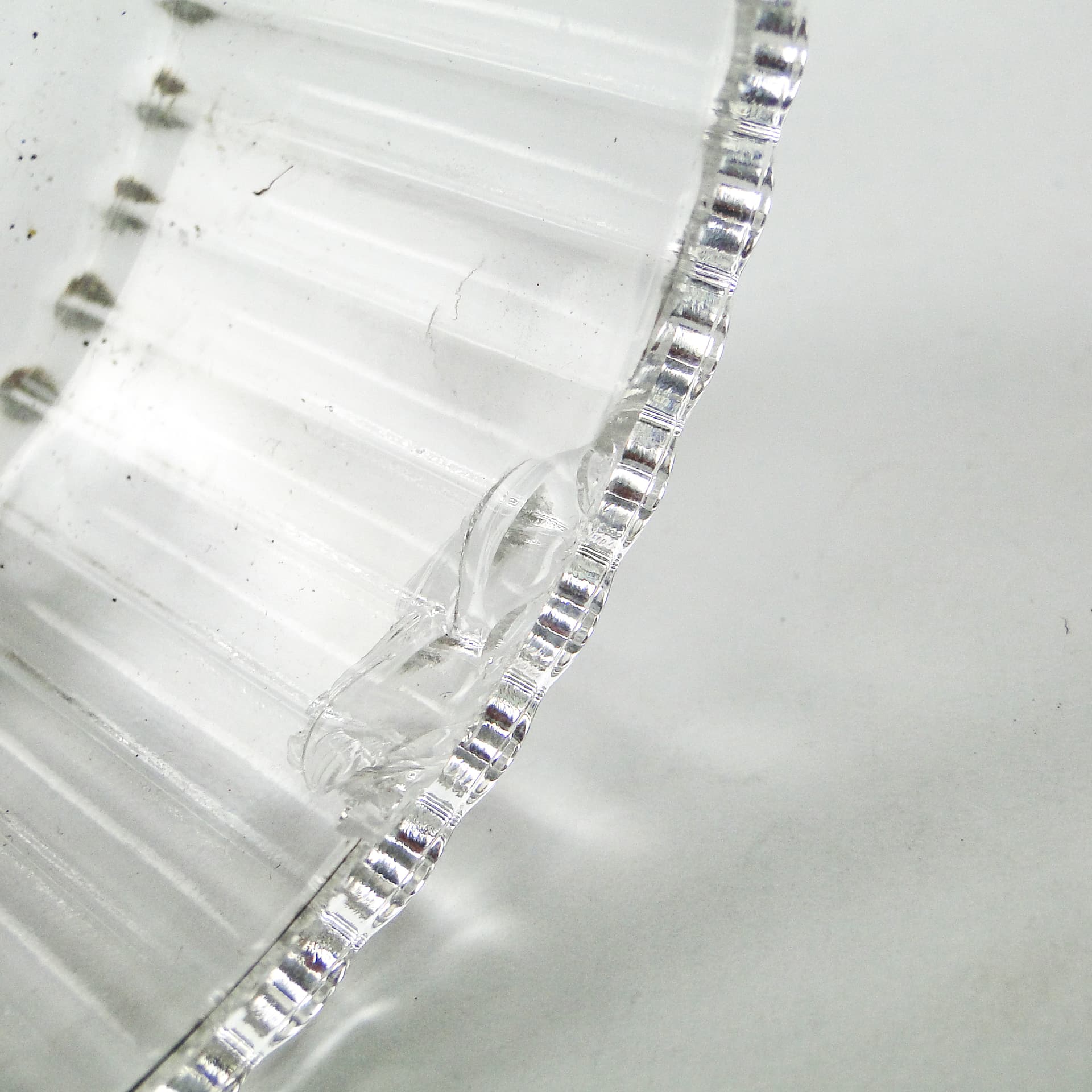 Toilet case, mid-century modern, glass, Germany, 1950s. - 101894