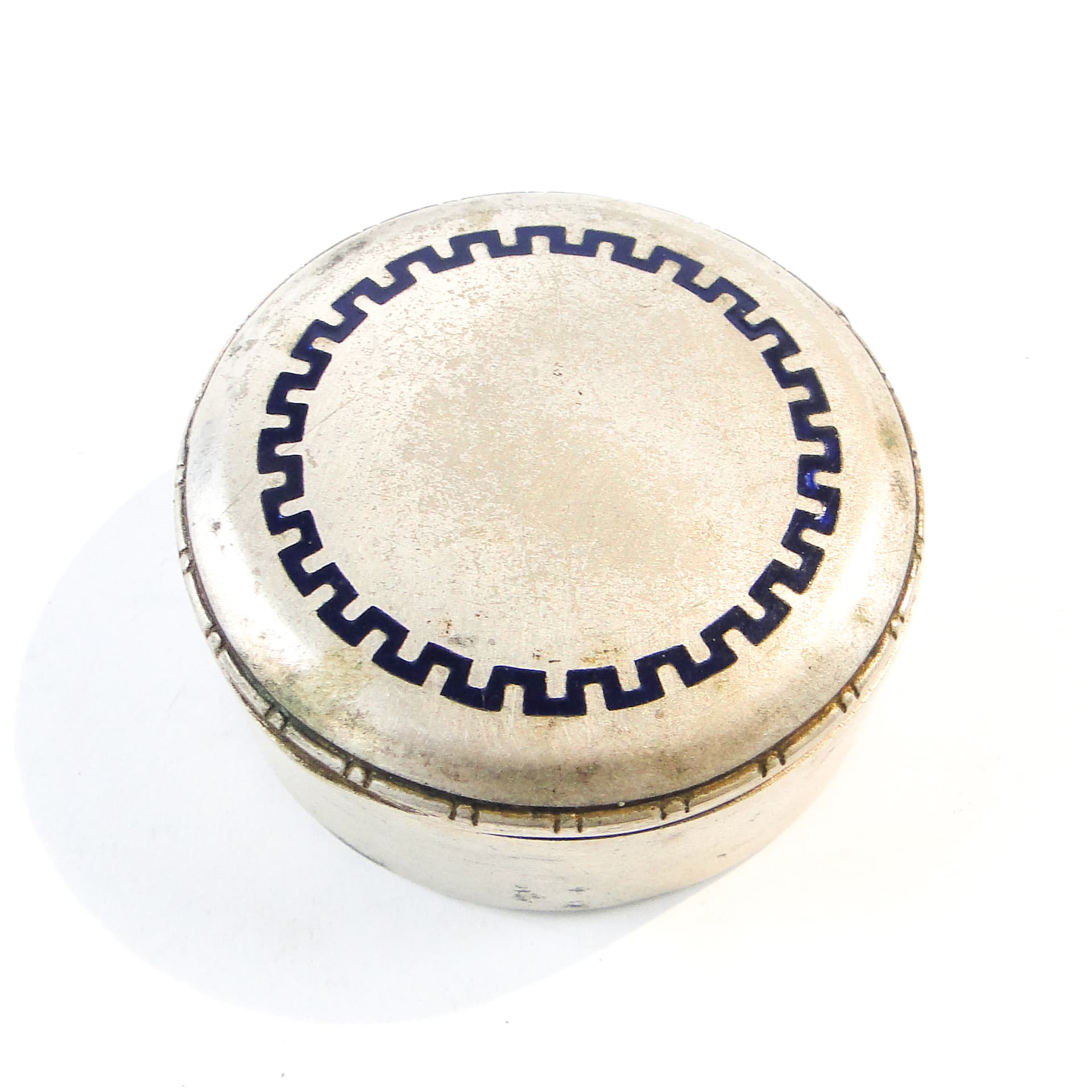 Pigularz Art Deco, mosiądz srebrzony, Szwecja, lata 30. - 102177