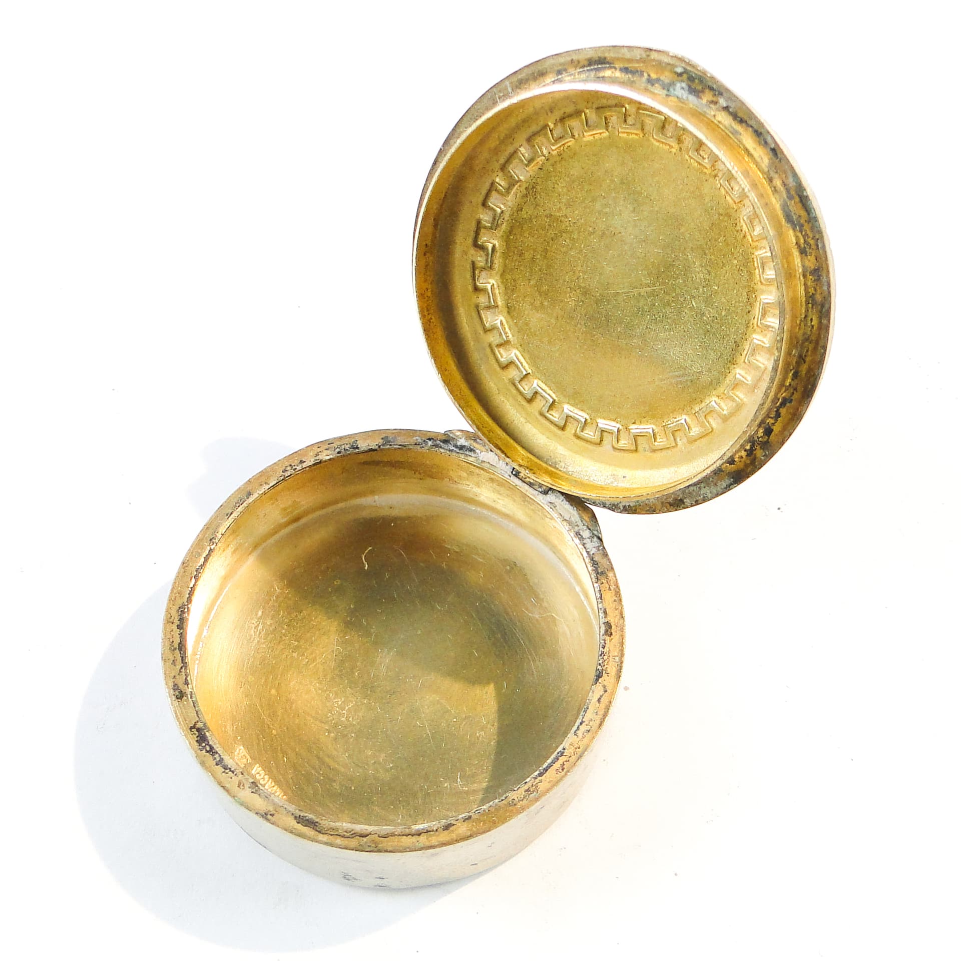 Pigularz Art Deco, mosiądz srebrzony, Szwecja, lata 30. - 102175