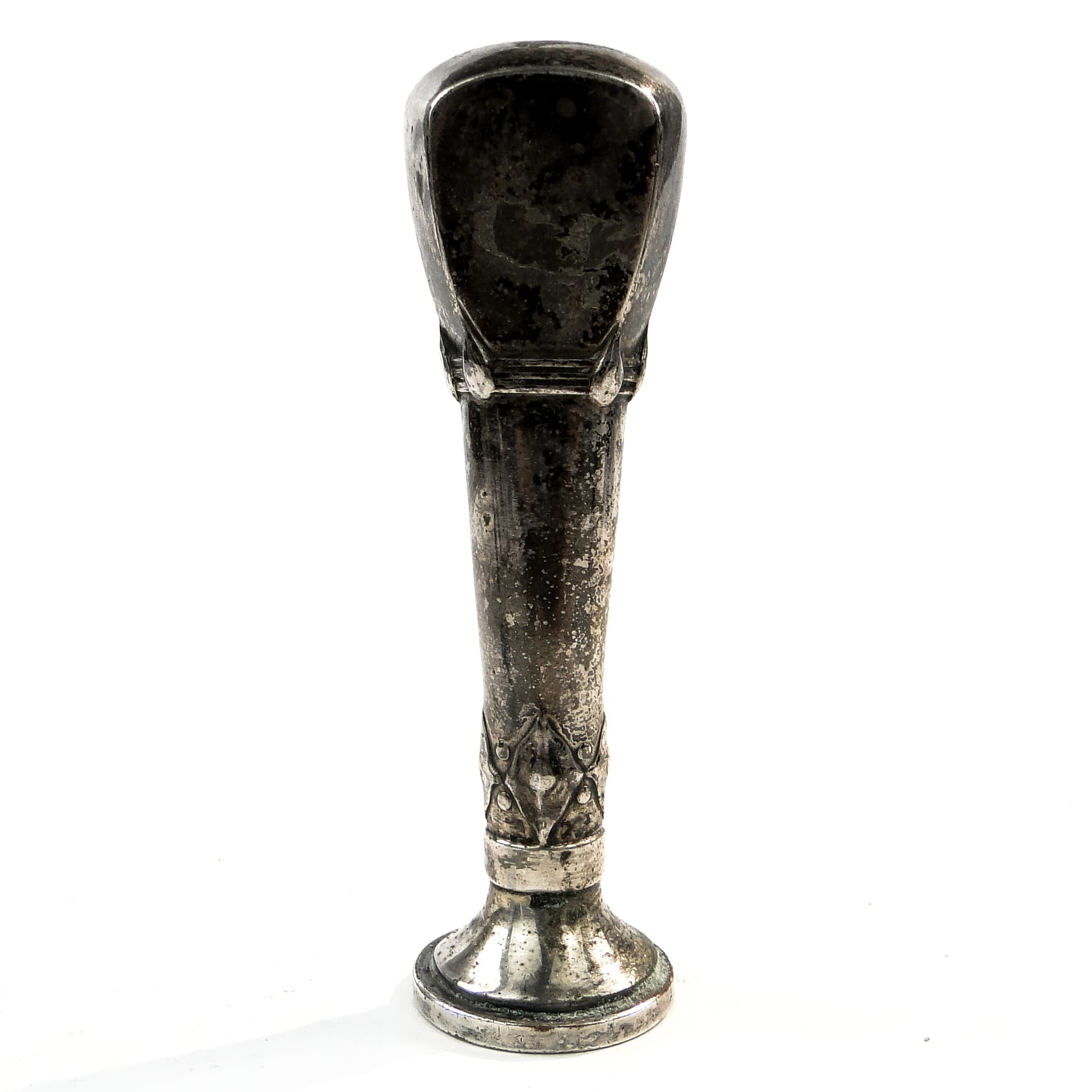 Stempel, Art Nouveau, mosiądz srebrzony, Austria, pocz. XX w. - 102221