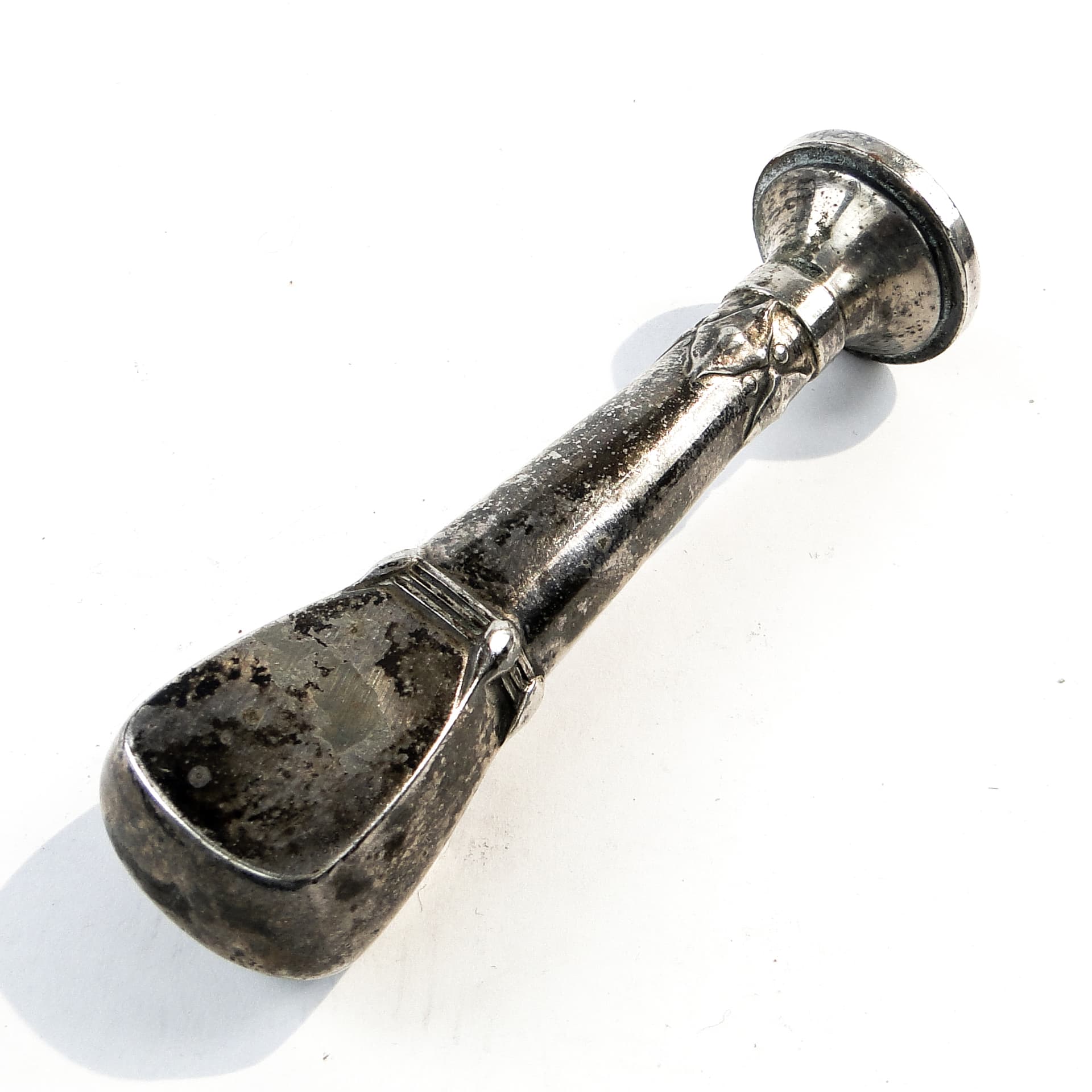 Stempel, Art Nouveau, mosiądz srebrzony, Austria, pocz. XX w. - 102225