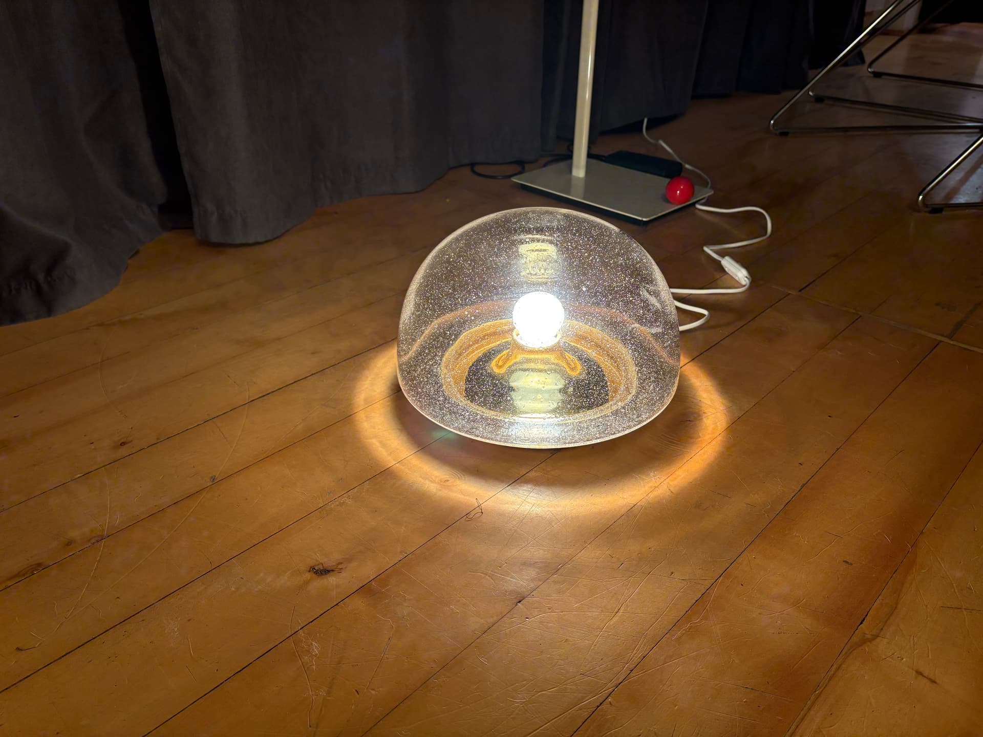 Kinkiet 2923, Glashuette Limburg, Niemcy, lata 60. - 102471